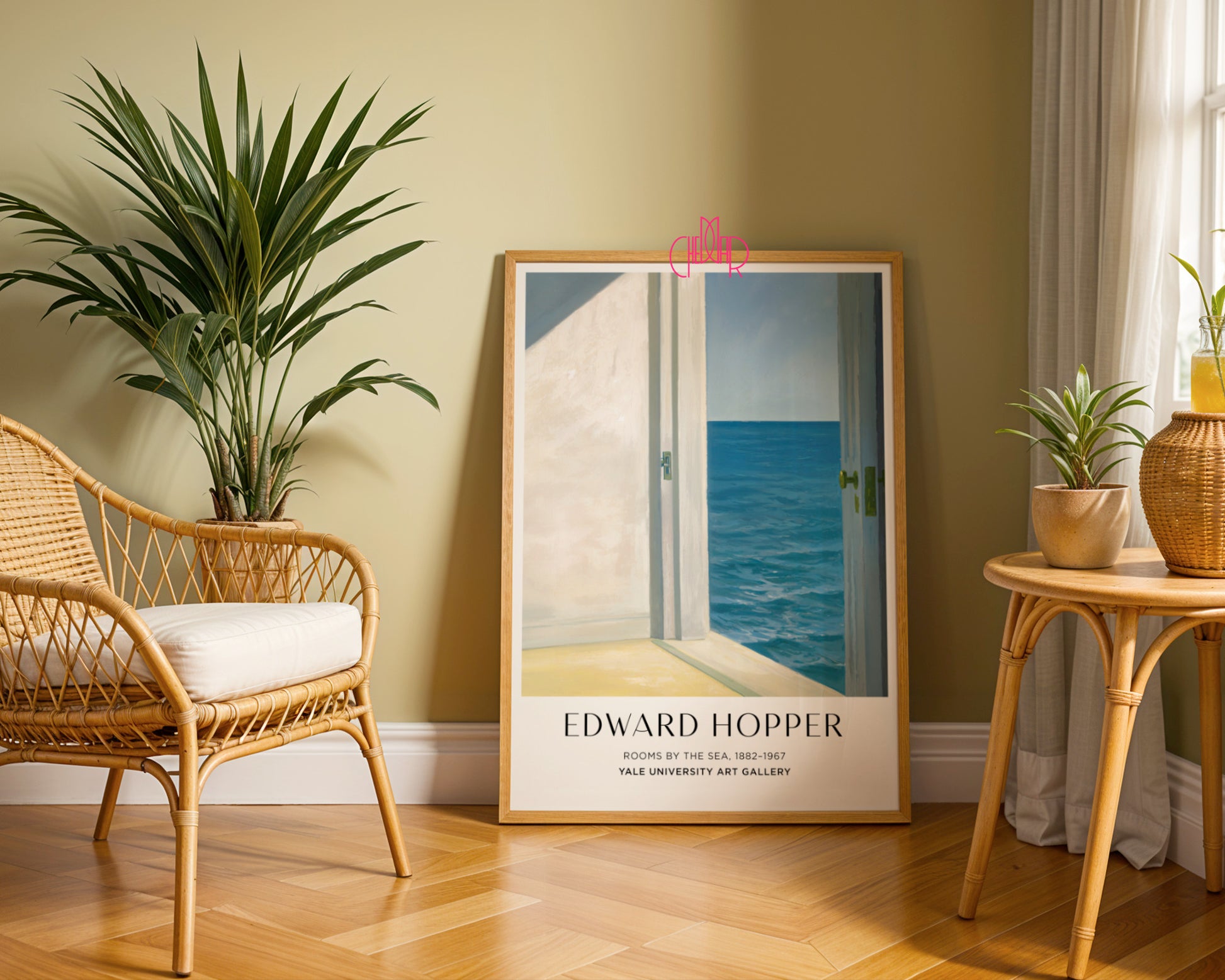 Edward Hopper – Rooms by the Sea (1951): Metaphysical Serenity and the Blue Ocean