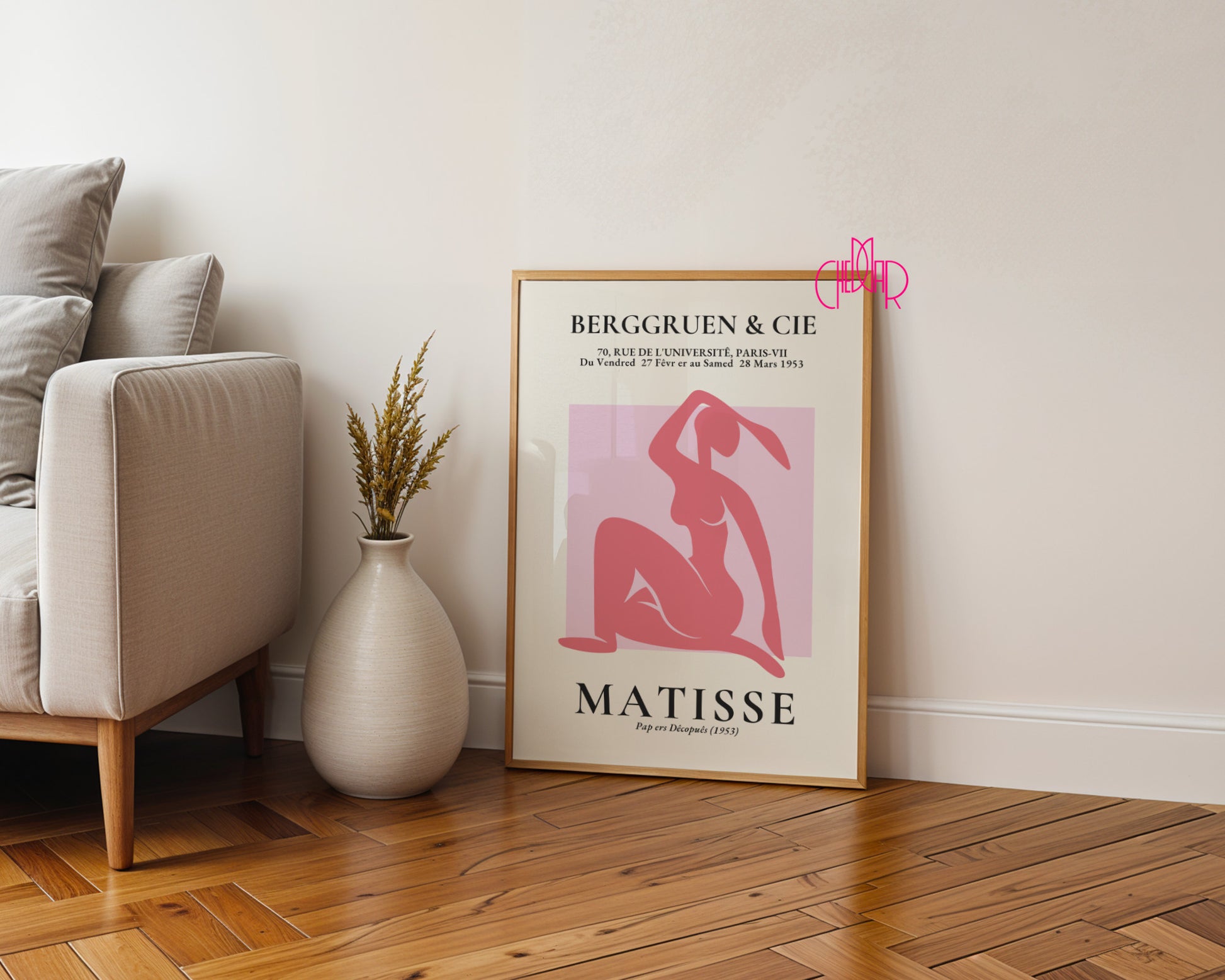 Henri Matisse – Pink Nude (Różowy akt) Berggruen & Cie