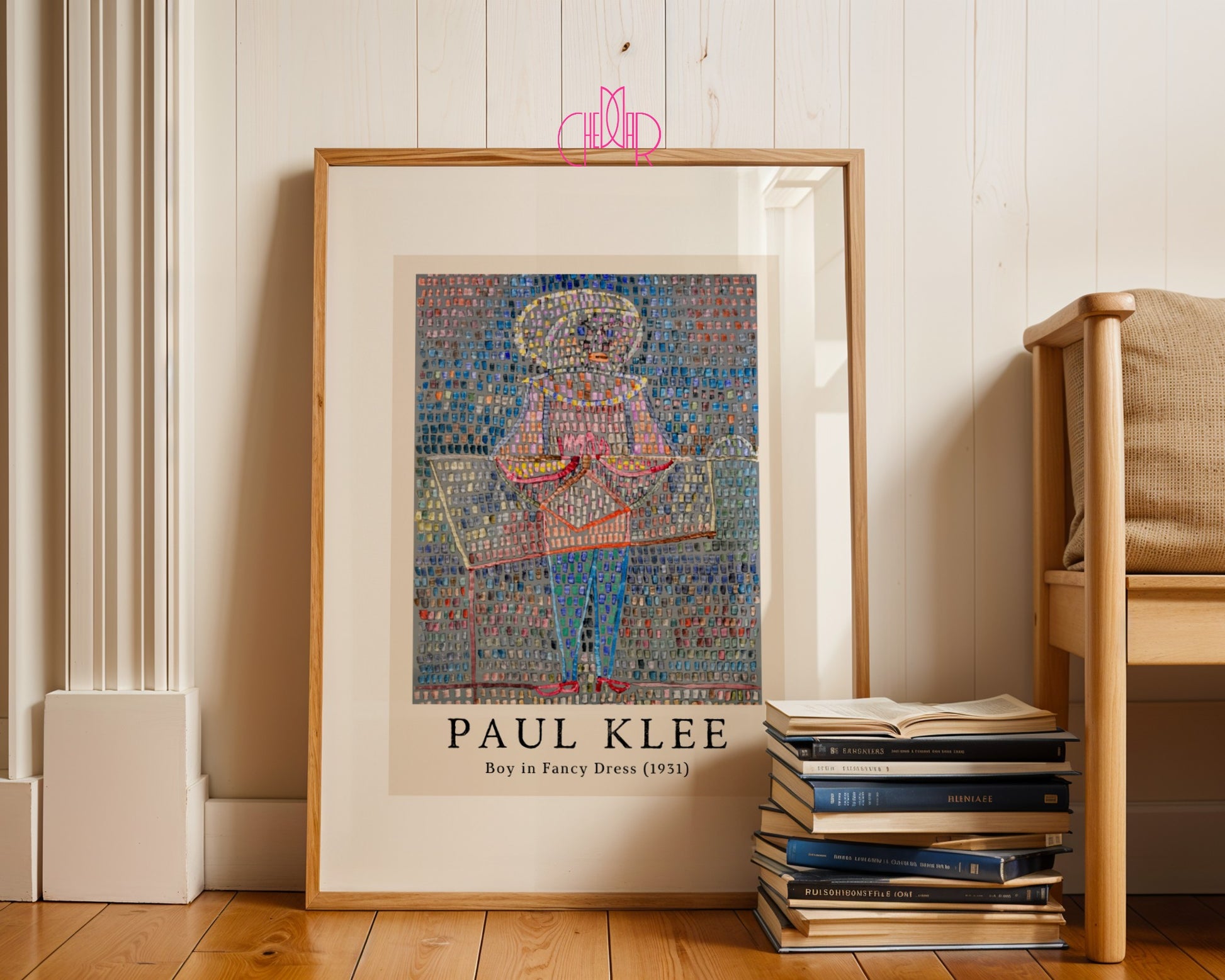 Paul Klee poster Boy in a Dress 1931, cubism, abstraction 