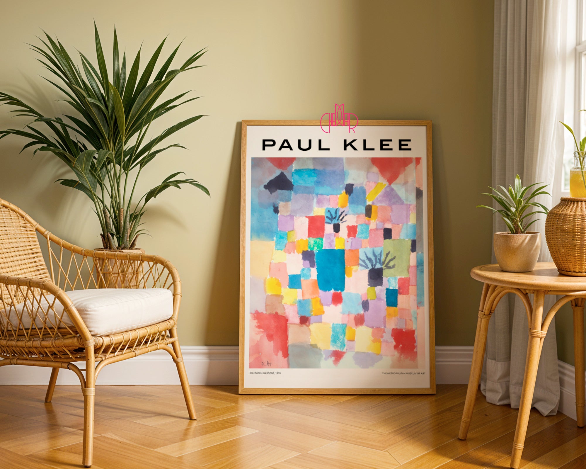 Paul Klee – Southern Gardens (1919): Abstract Mosaic of Light