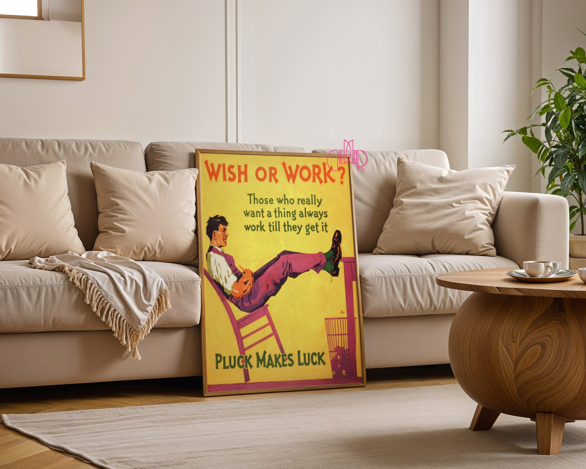 Wish or Work? – Vintage Motivation