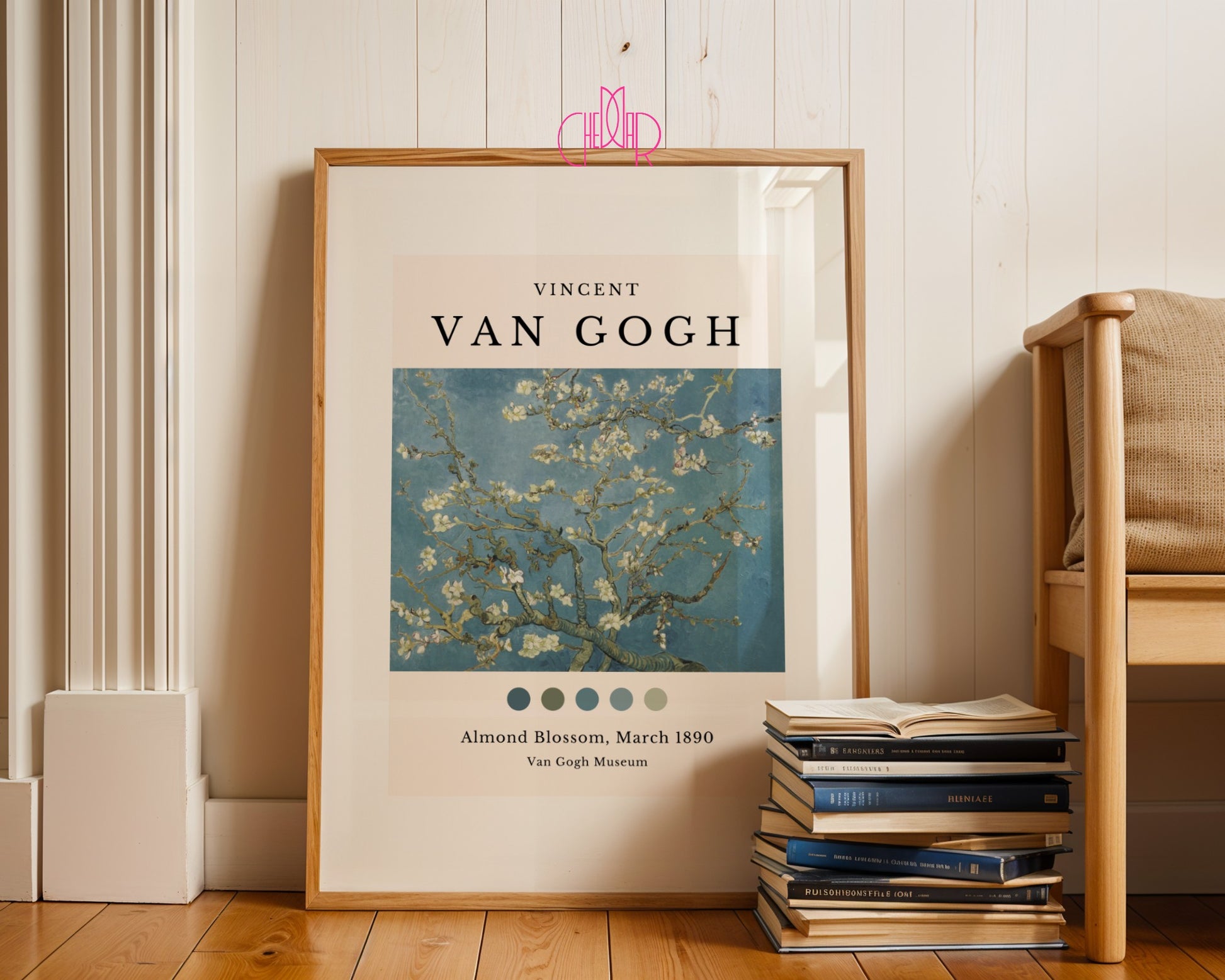 Vincent Van Gogh Blossoming Almonds poster, Van Gogh Museum