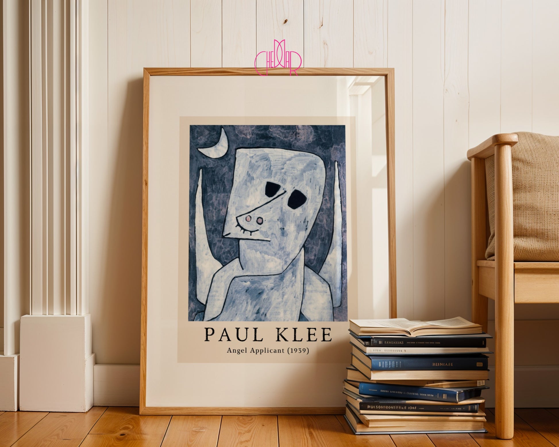 Paul Klee Angel Applicant 1939 poster, cubism, abstraction, art,