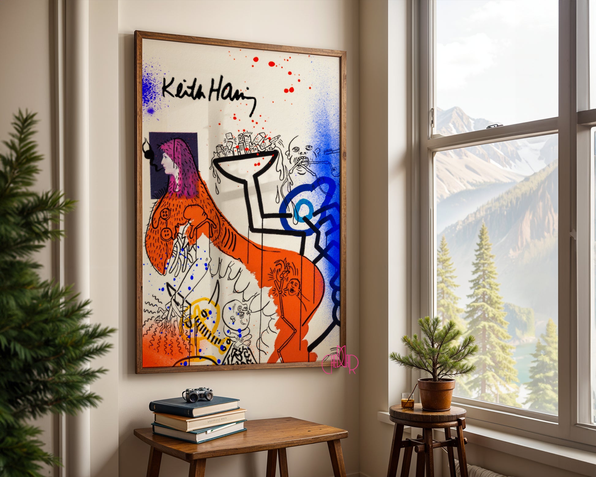 Keith Haring – The Urban Cocktail Poster