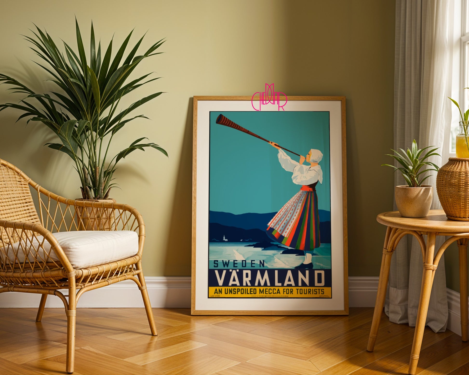 Poster "Sweden – Värmland" – Sweden, Vintage/Retro