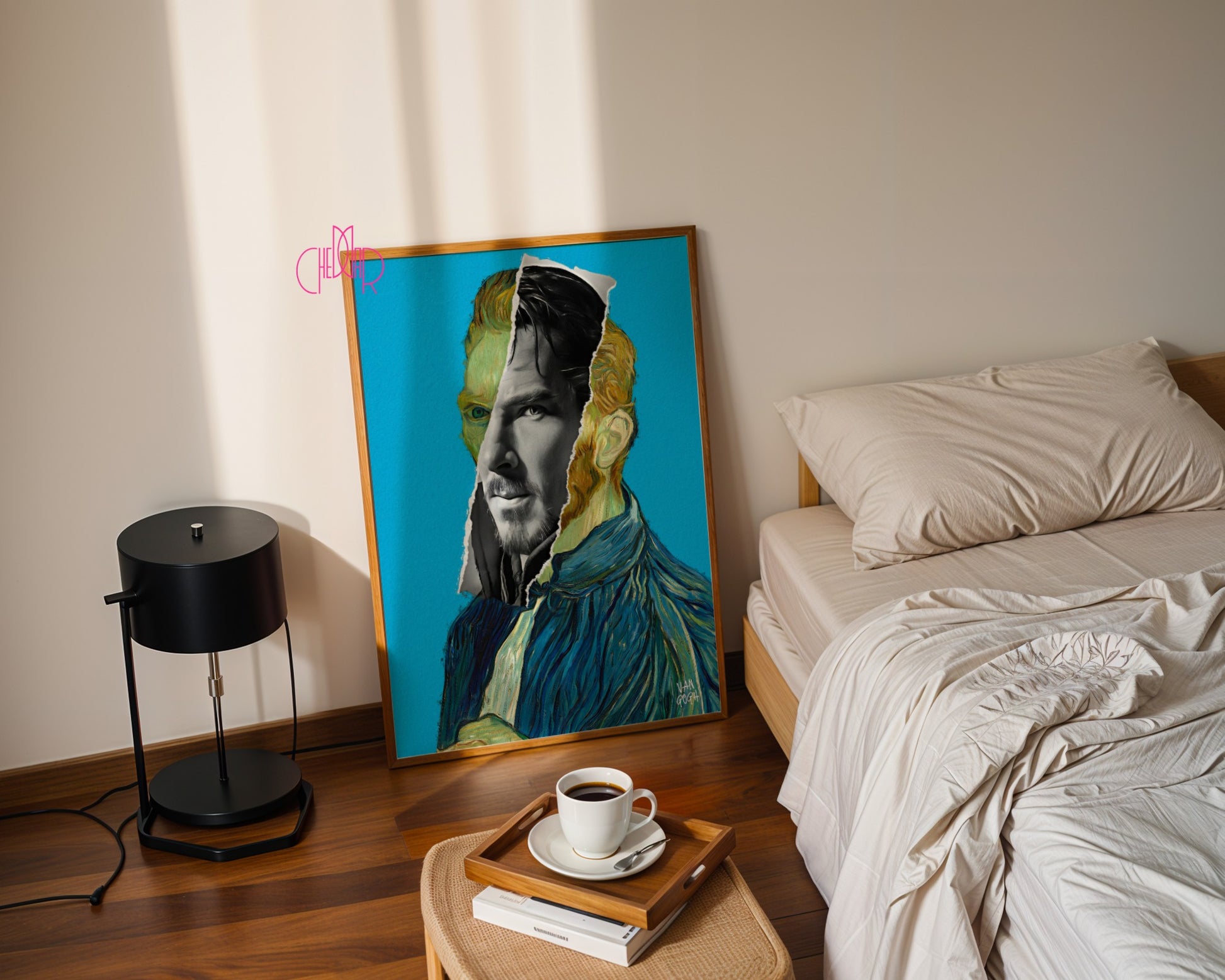 Poster "Self-portrait of Vincent van Gogh" contemporary, avant-garde art 