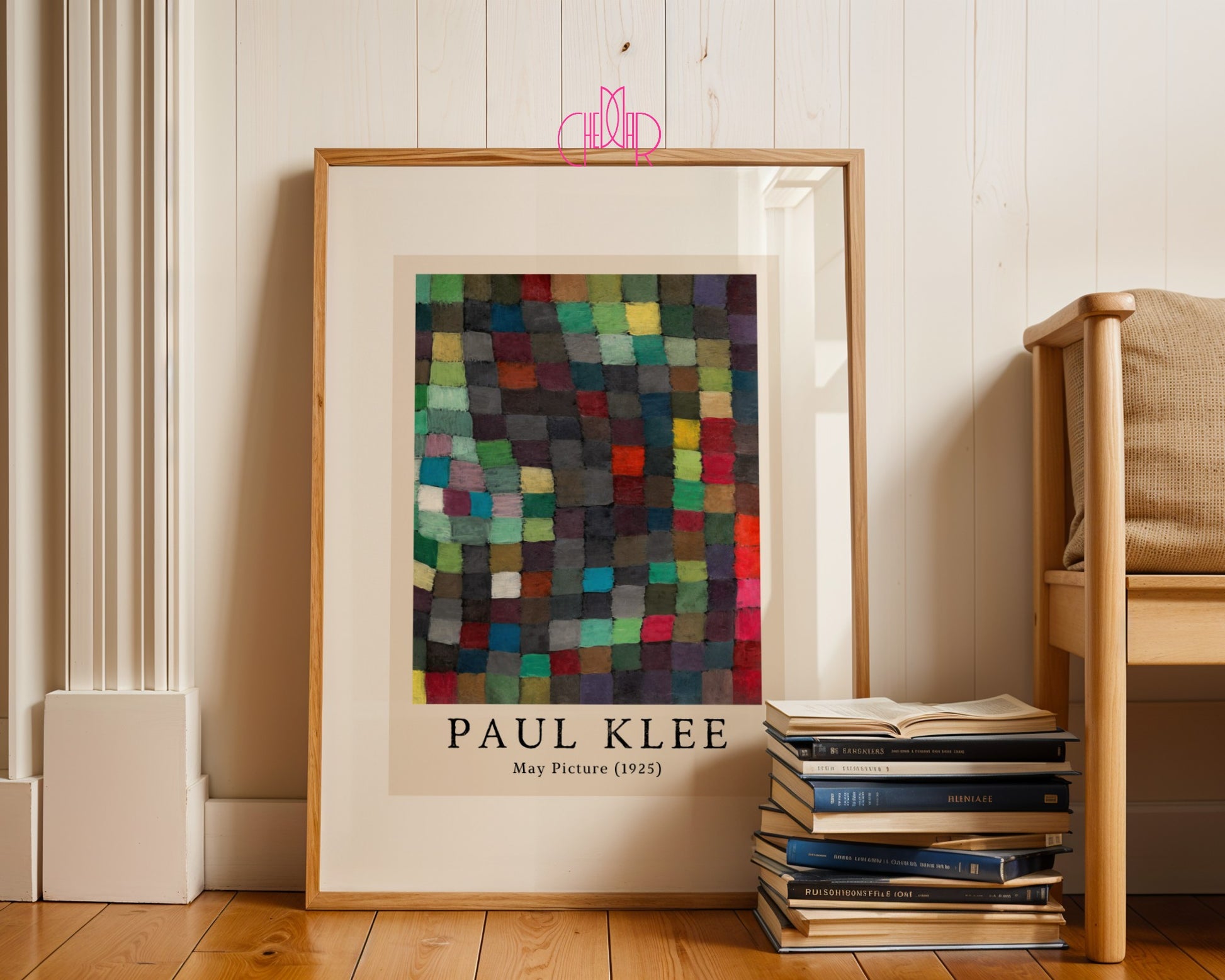 Paul Klee May Picture 1925 poster, cubism, abstraction, squares