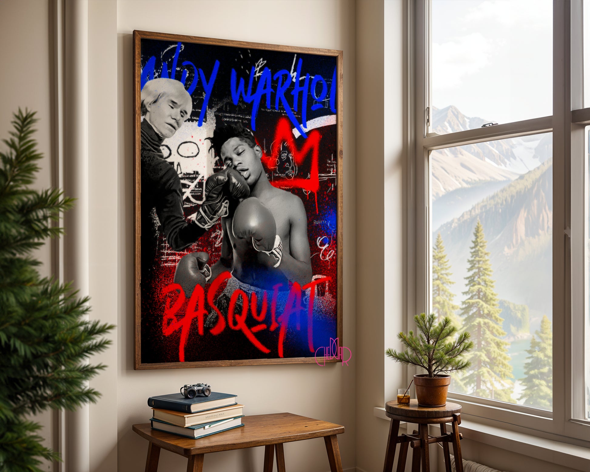 Warhol x Basquiat – The Boxing Match 