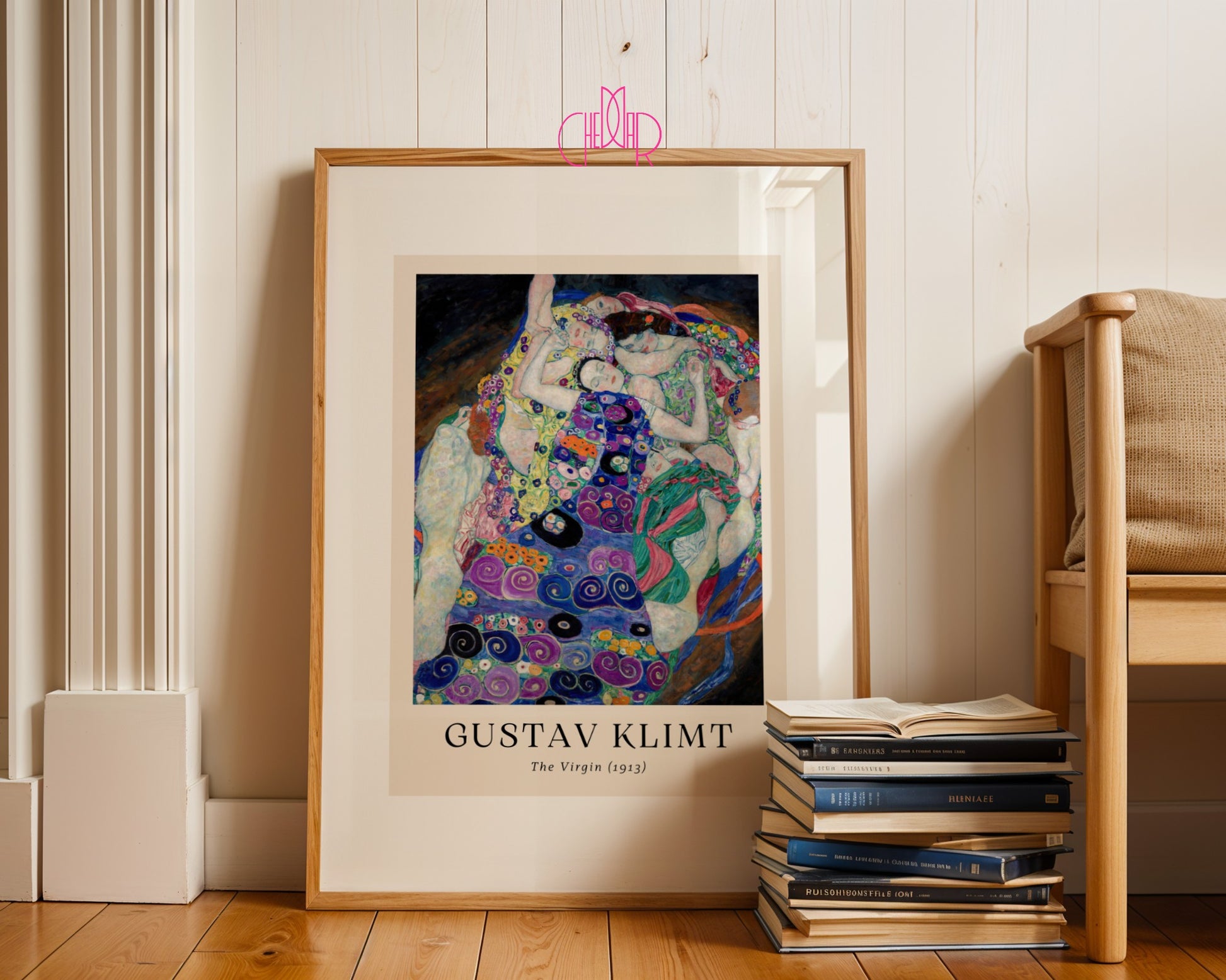 Poster Gustav Klimt The Virgin, virgin, contemporary art