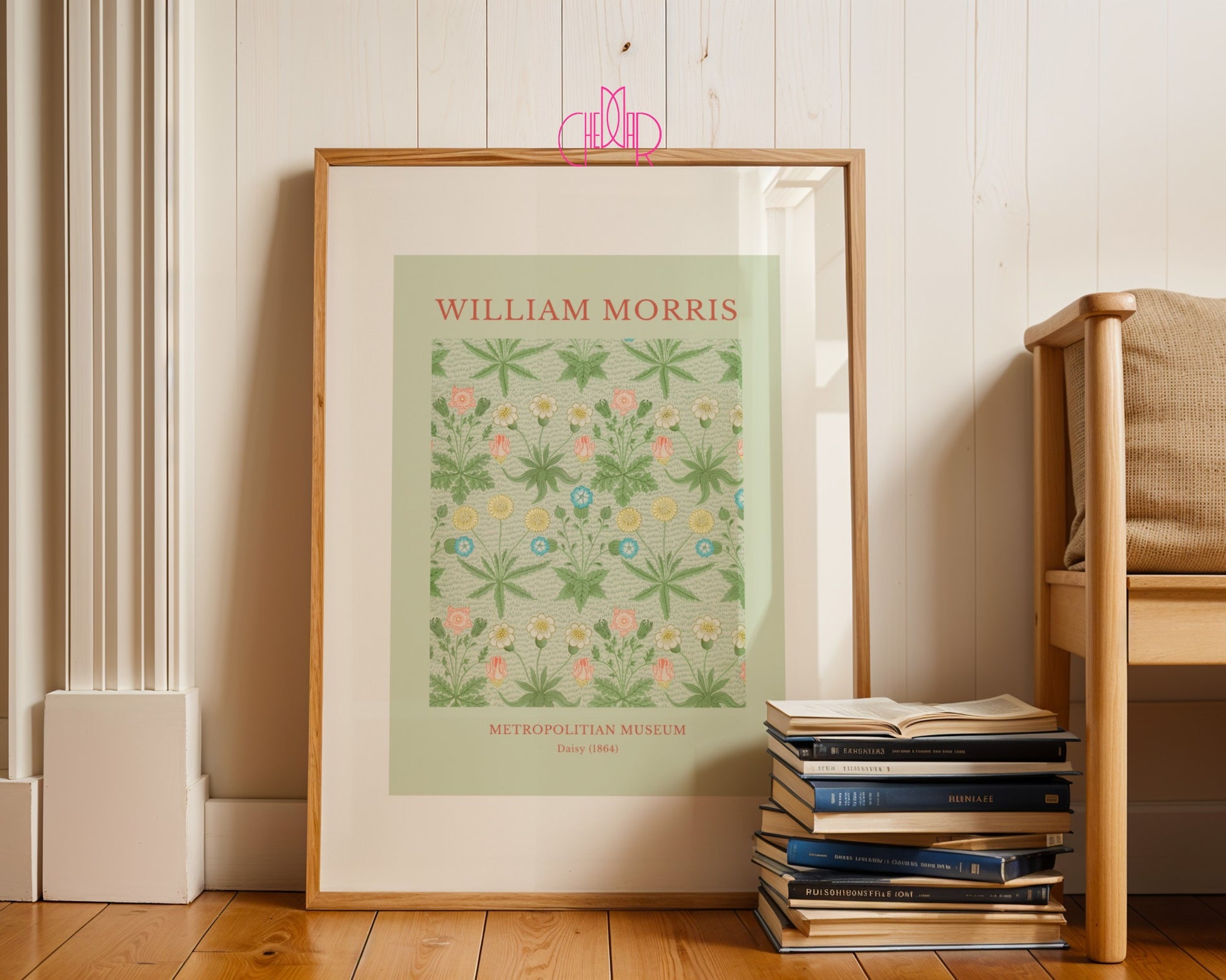 Poster William Morris – Metropolitan Museum, Daisy, 1864