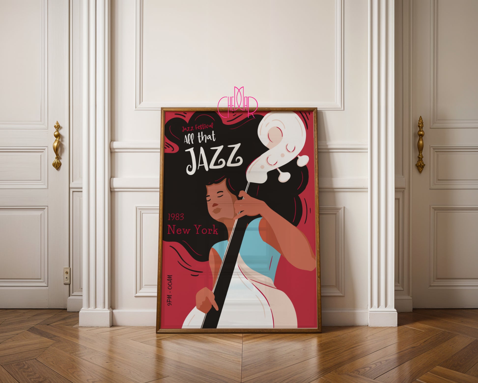 All That Jazz Music Poster, New York Jazz Festival 1983
