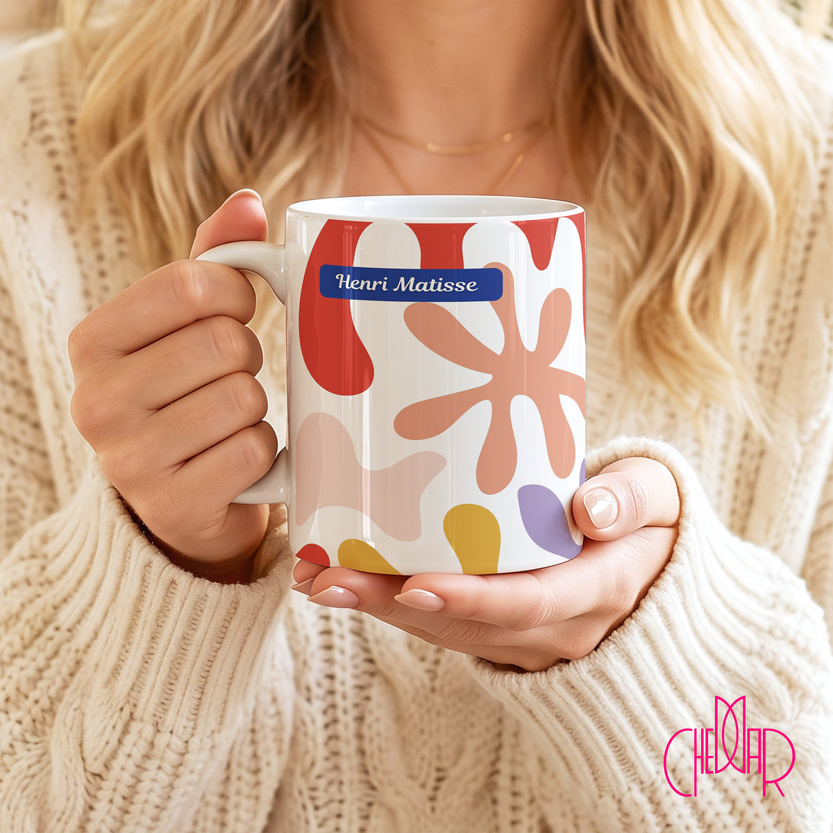 Henri Matisse Blue Nude (Nu bleu) - Ceramic Art Mug | CheddarArt