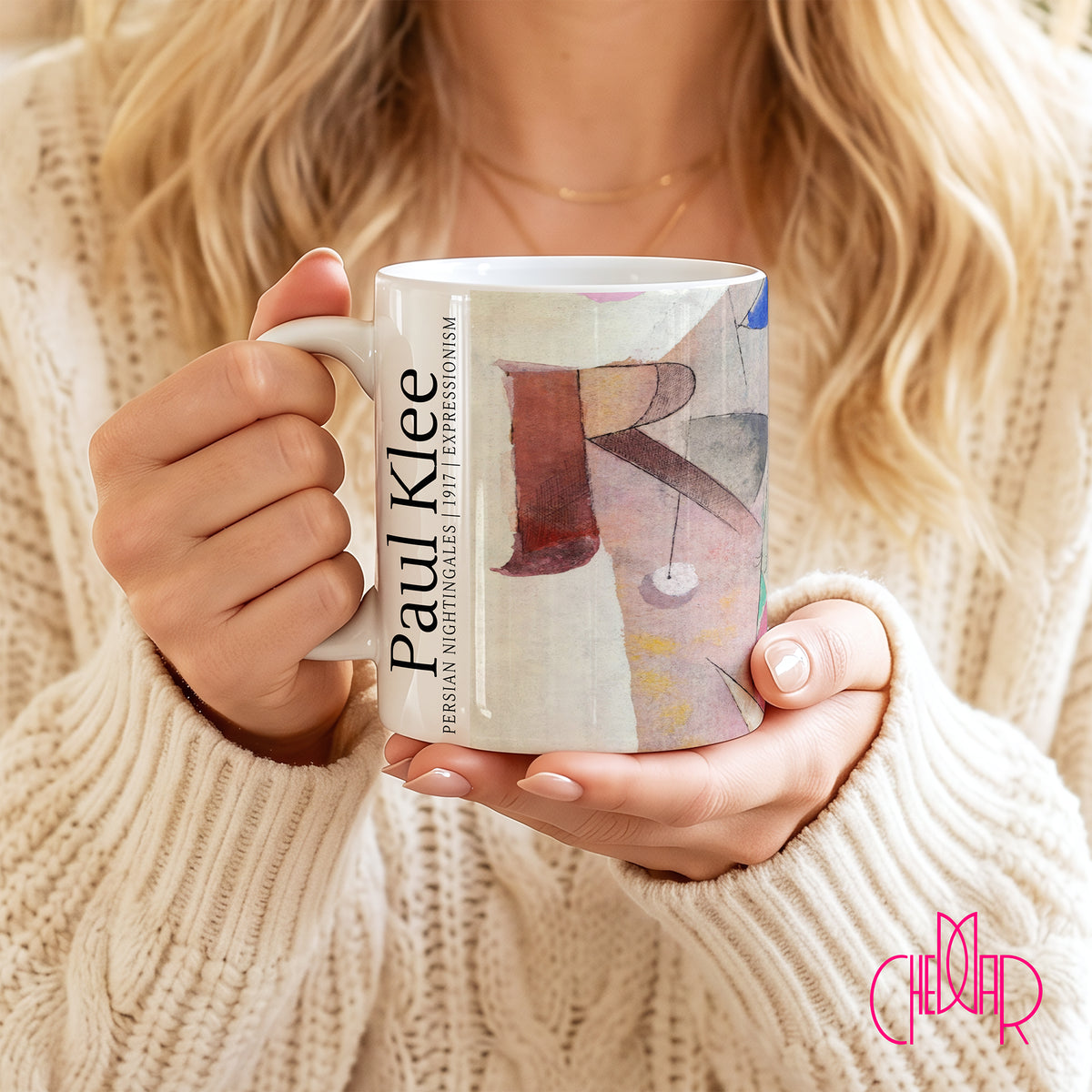Paul Klee Persian Nightingales - Ceramic Art Mug | CheddarArt