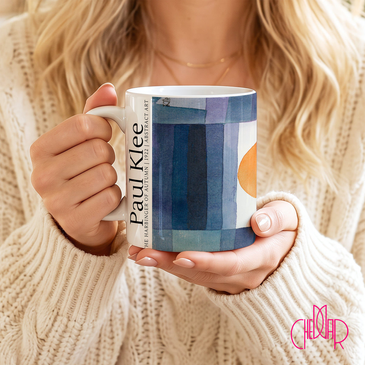 Paul Klee Harbinger of Autumn - Ceramic Art Mug | CheddarArt
