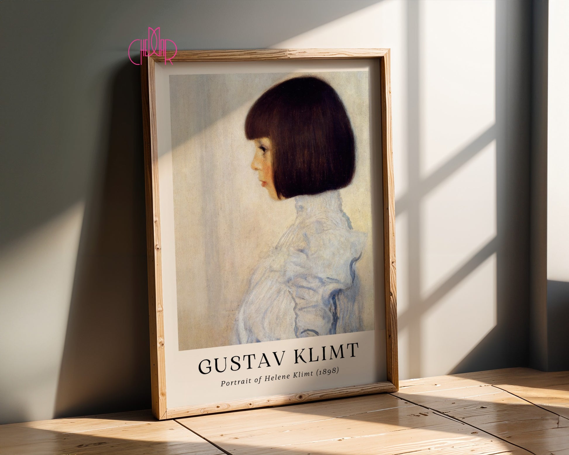 Poster Gustav Klimt portrait of Helena Klimt, modern art