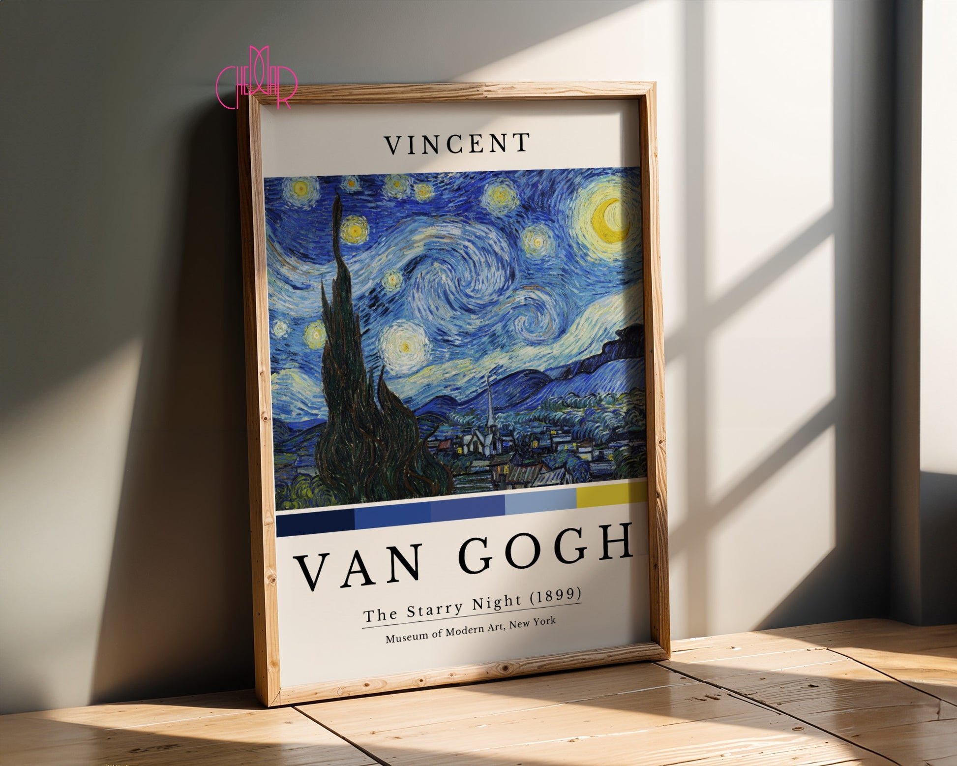 Vincent Van Gogh The Starry Night Poster, Contemporary Art