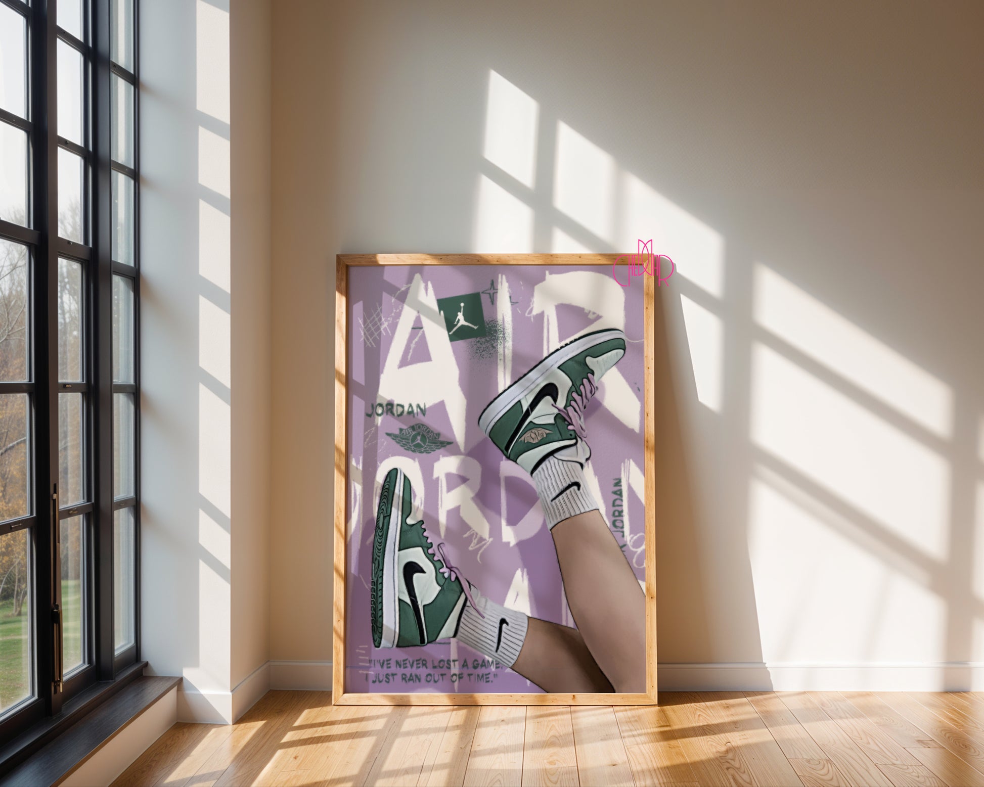 Jordan – Lavender Flight: Modern Streetwear Freshness