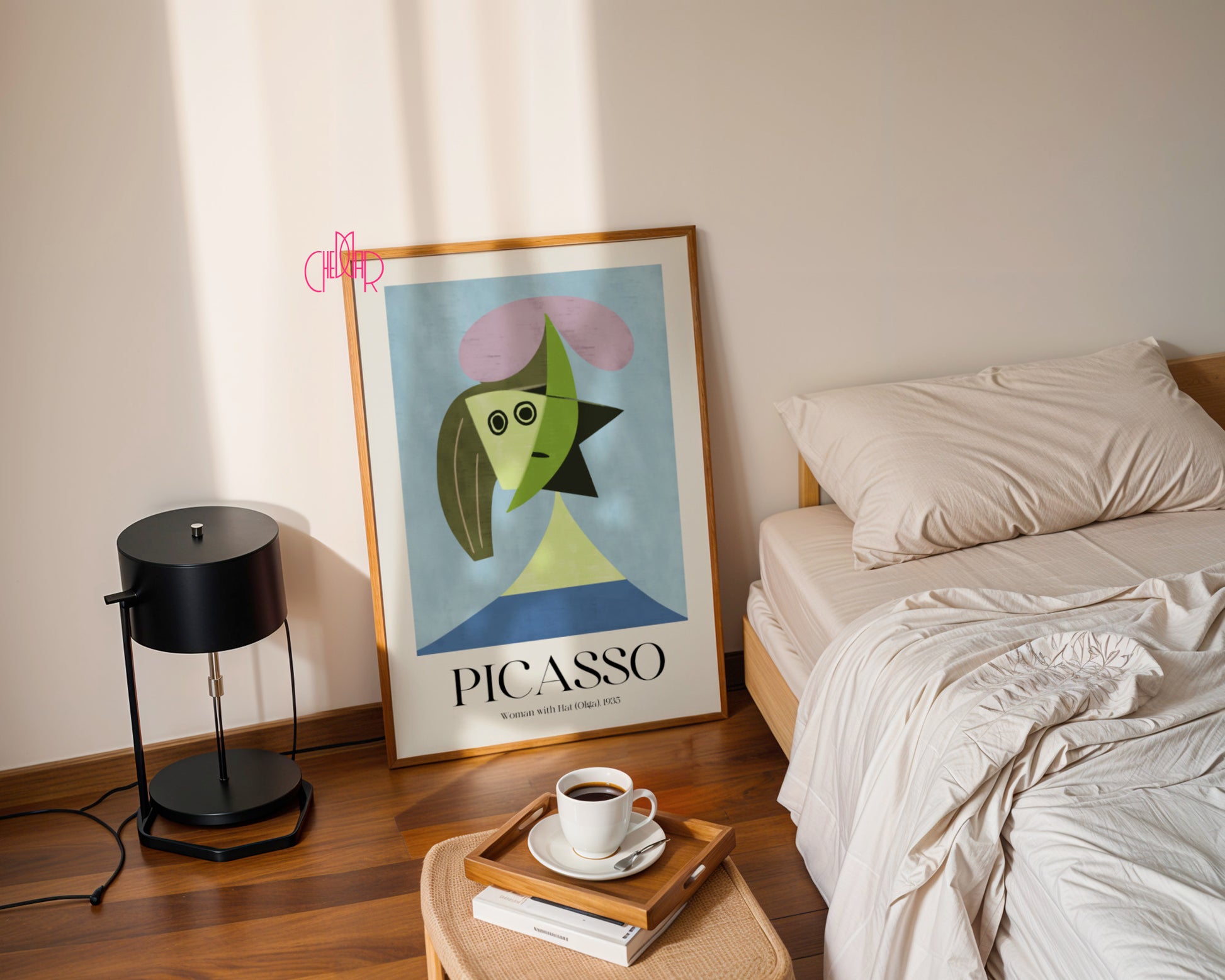 Picasso – Woman with Hat (Olga) 1935 | Surrealist Gallery Poster Geometric abstraction and the melancholy of the muse