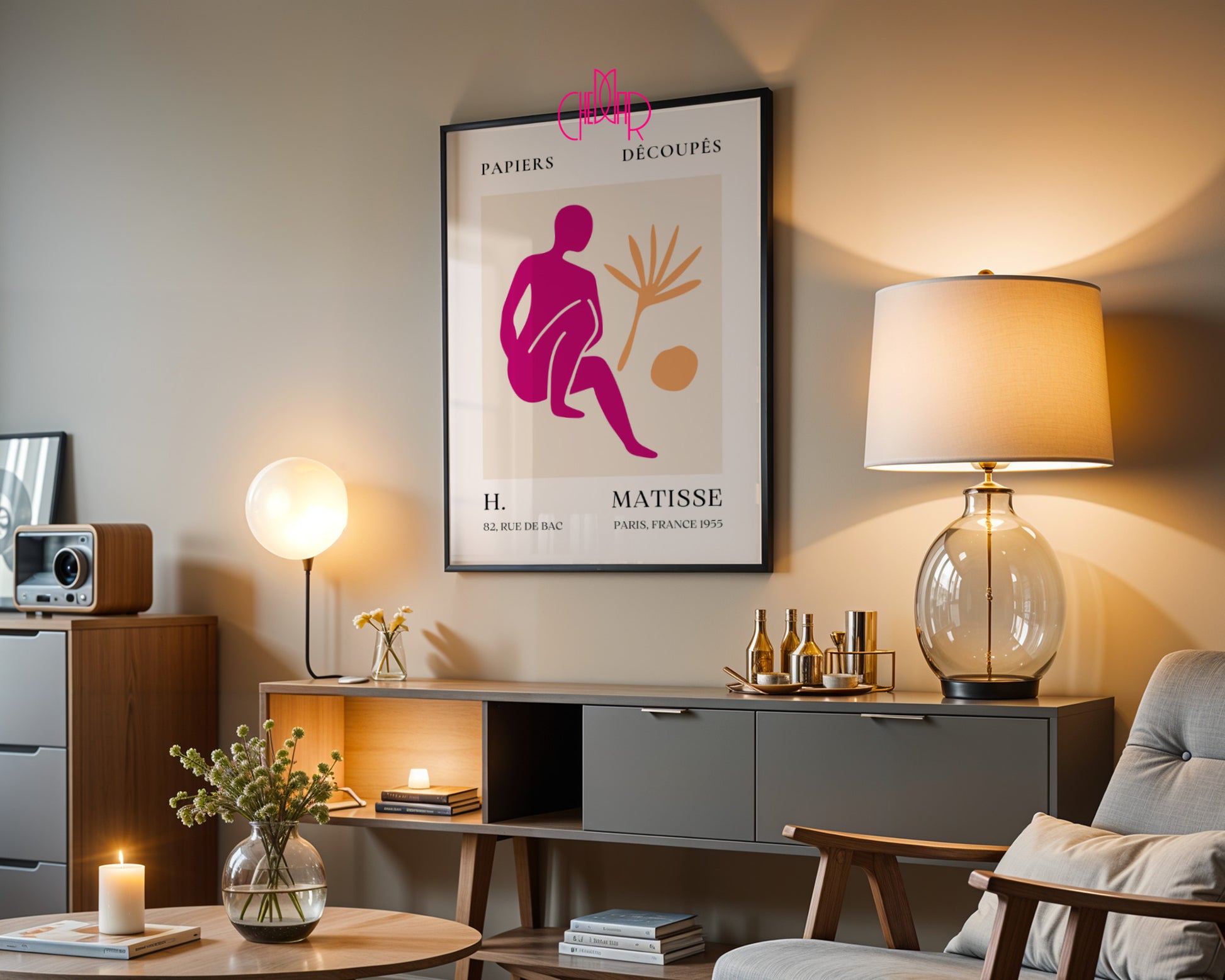 Henri Matisse – Pink Algae: Abstract Nature