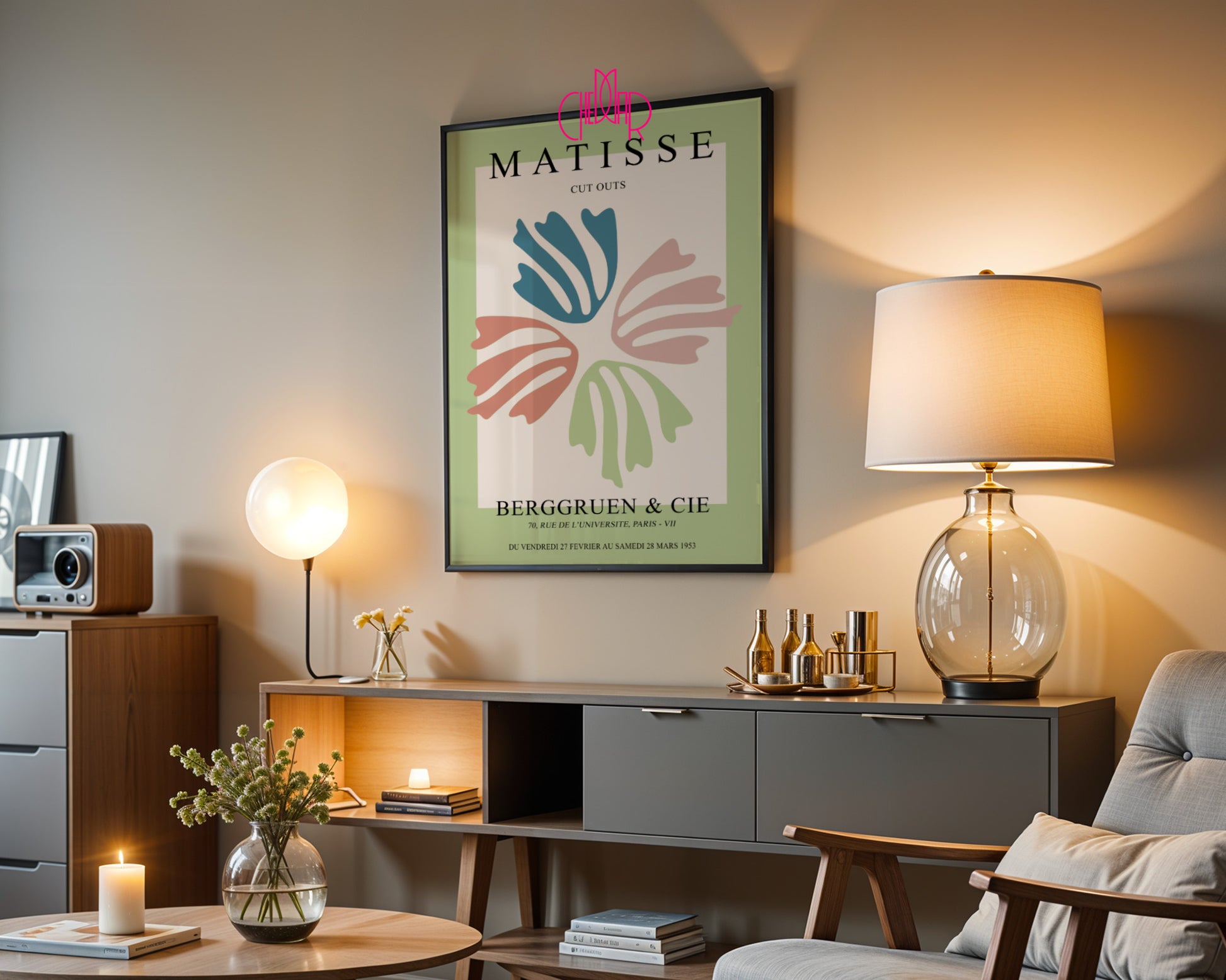 Henri Matisse – Berggruen & Cie: Four Leaves Cut-Out