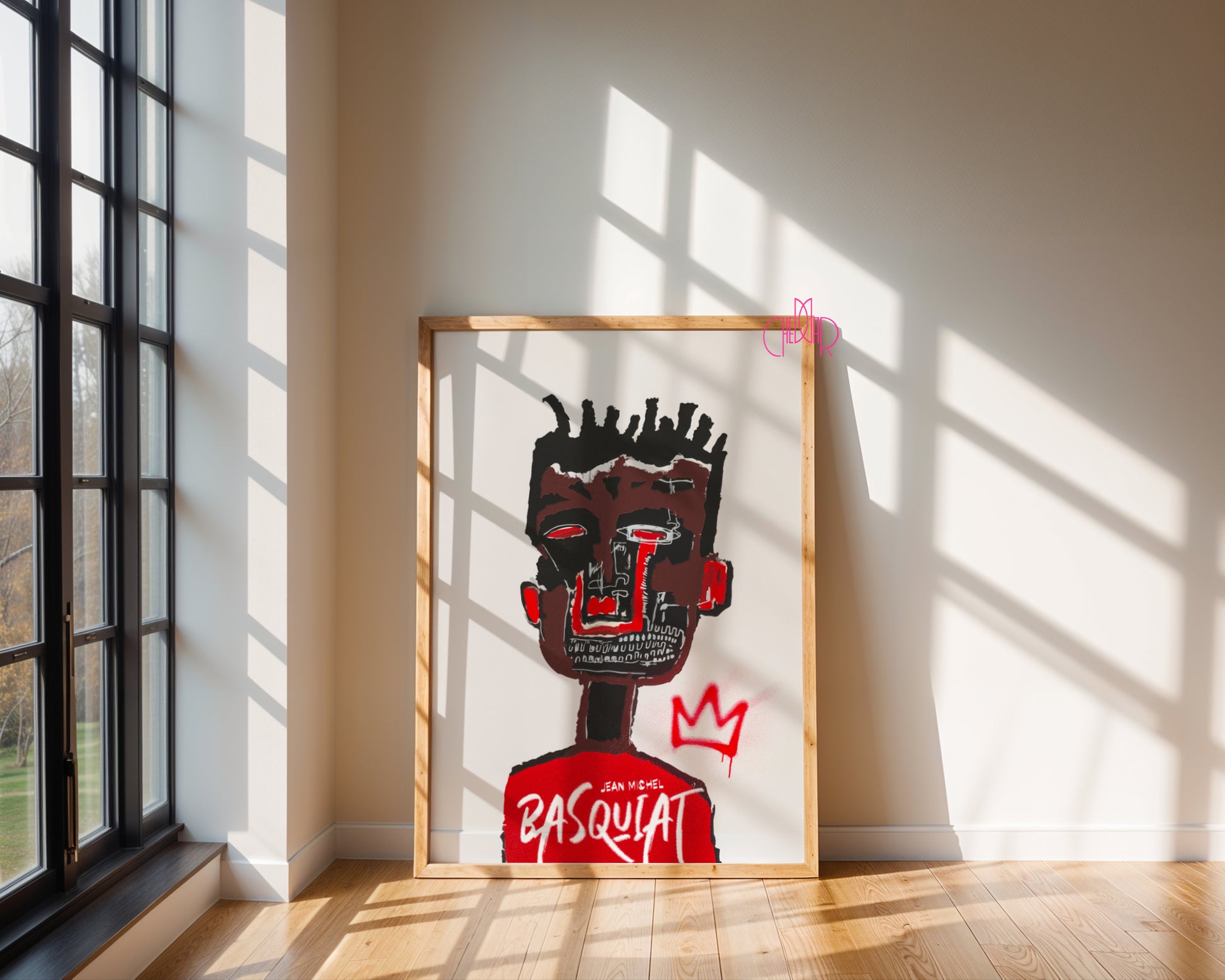 Basquiat – The Red Torso Mask 