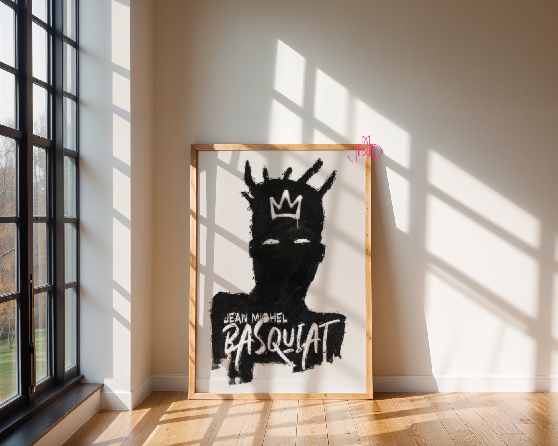 Basquiat – The Black & White Silhouette 