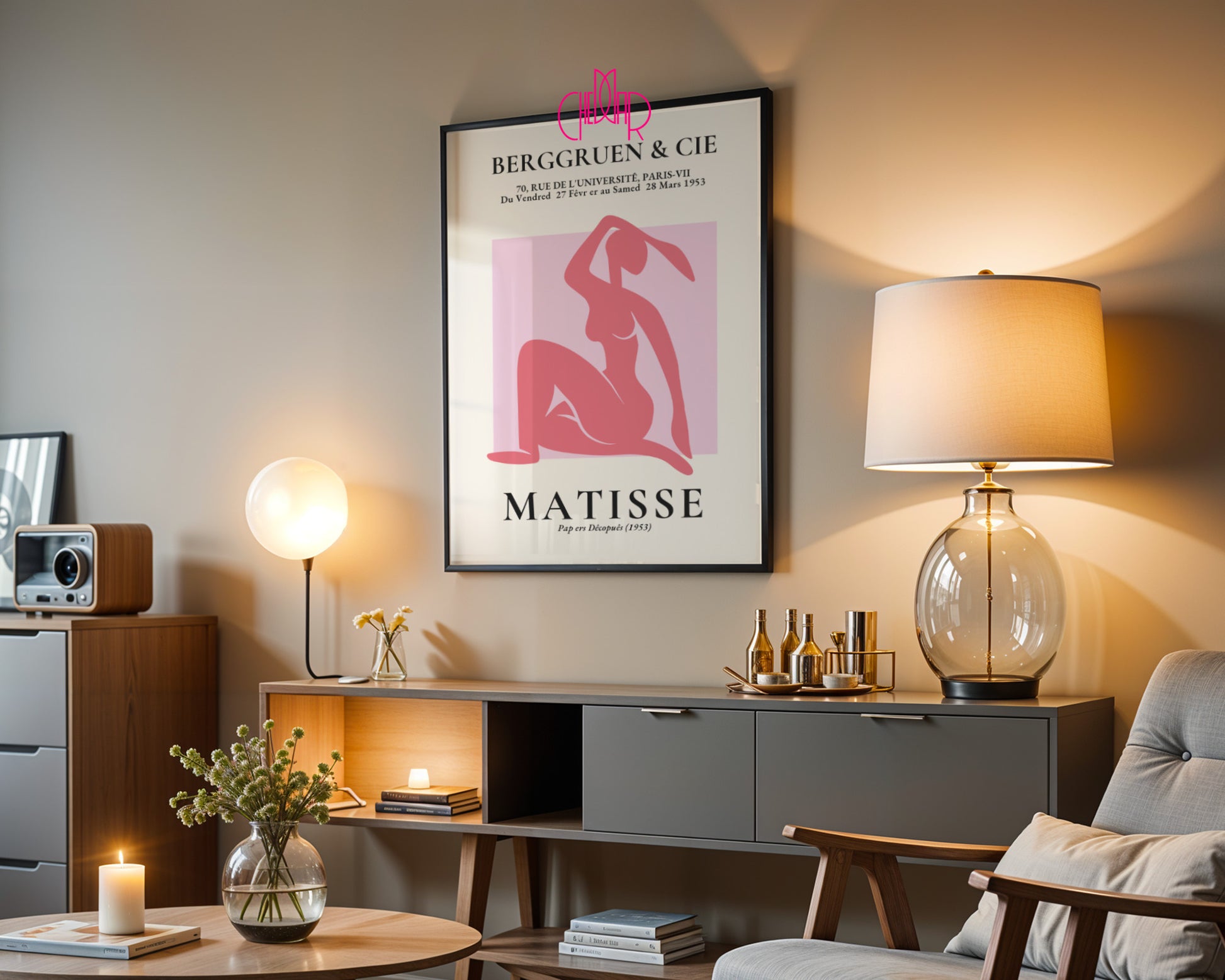 Henri Matisse – Pink Nude (Różowy akt) Berggruen & Cie