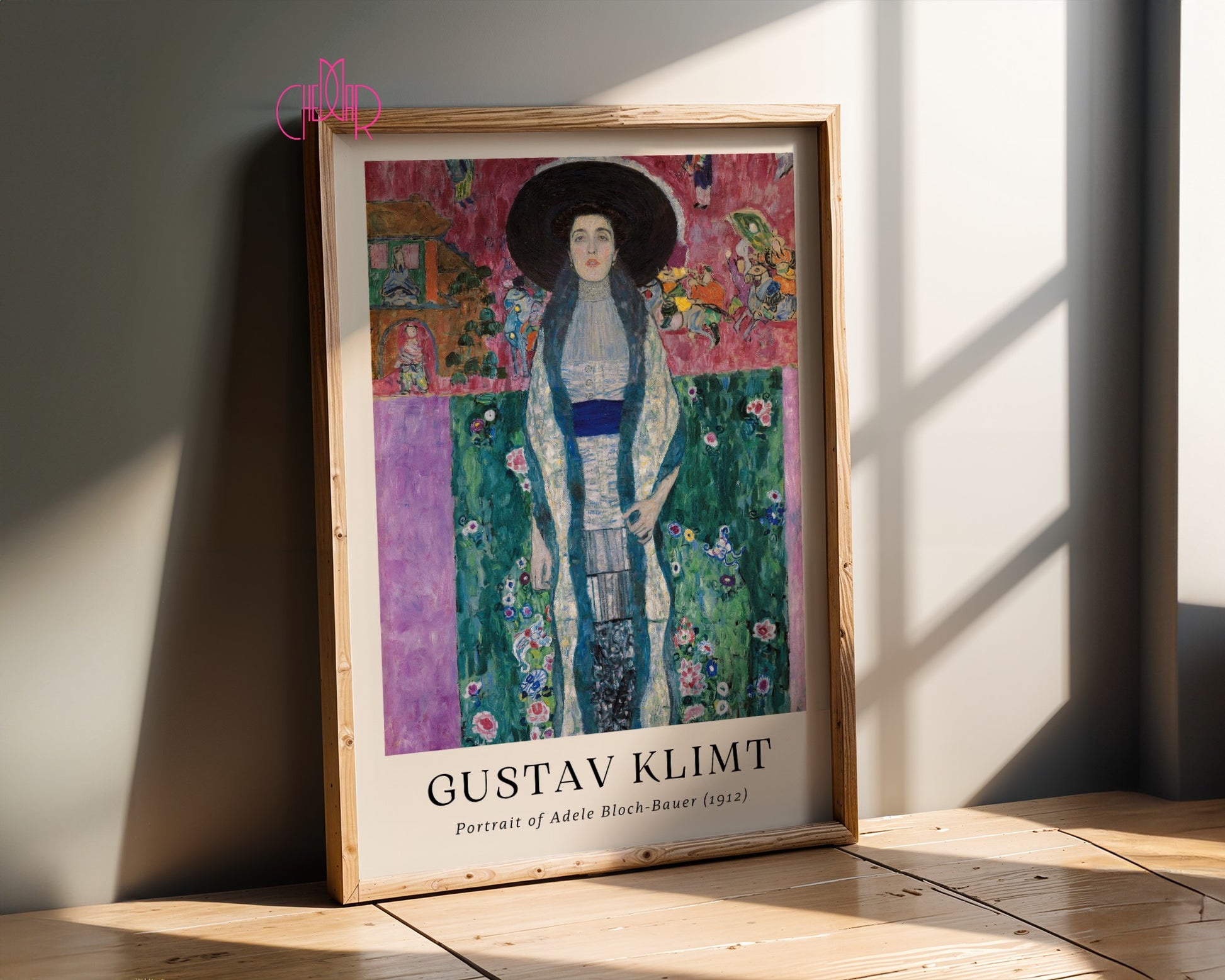 Poster Gustav Klimt Portrait of Adele Bloch-Bauer, contemporary art