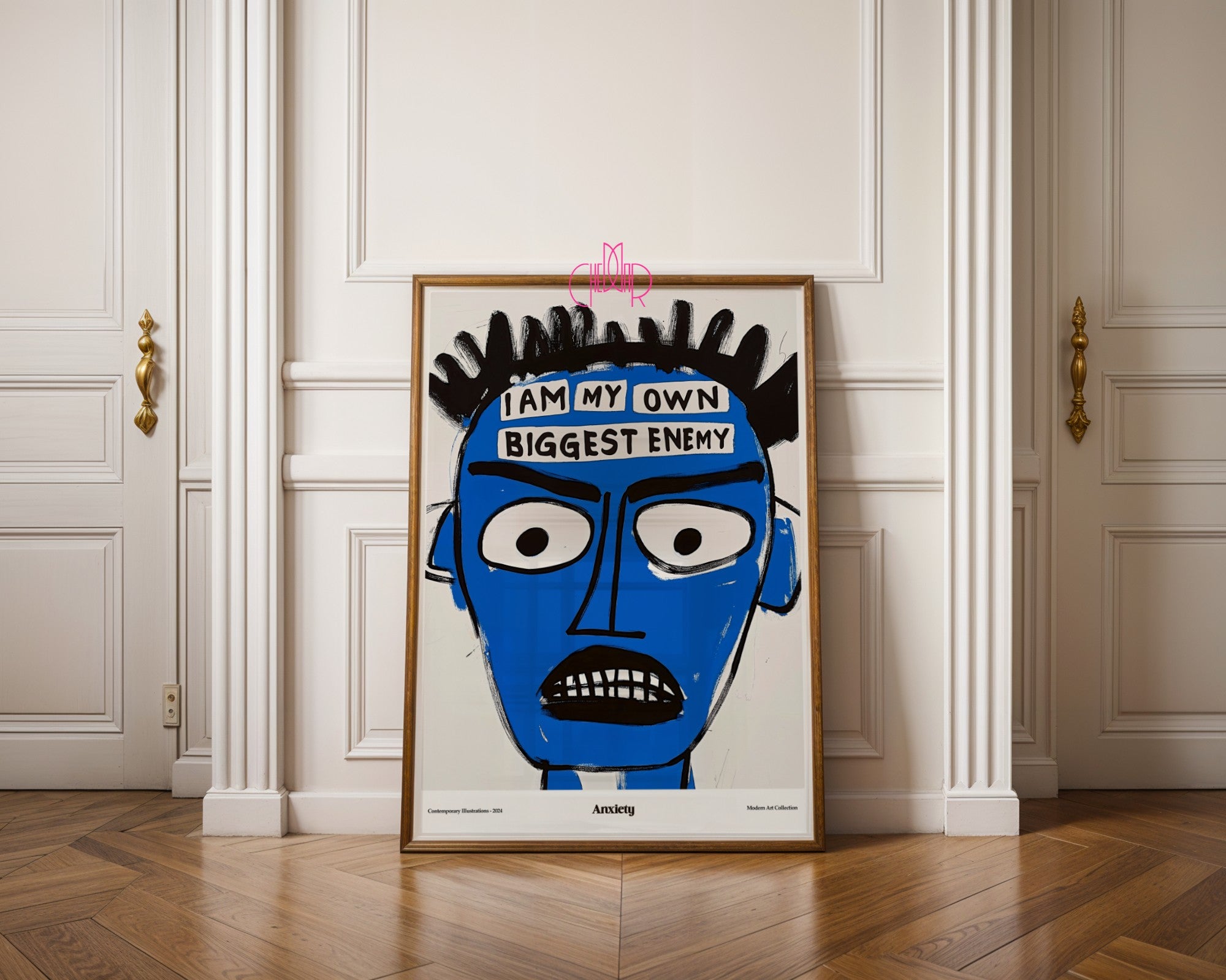 I AM MY OWN BIGGEST ENEMY