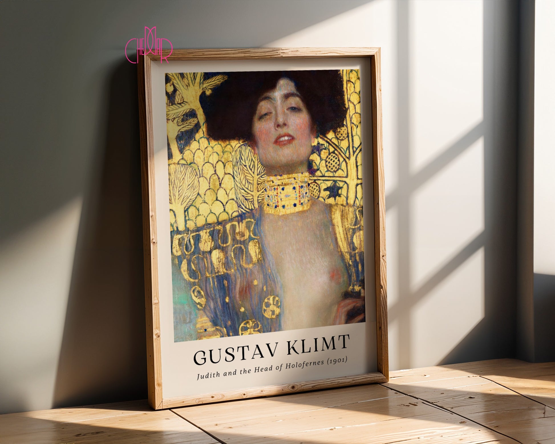 Poster Gustav Klimt Judith and the Head of Holofernes, modern art