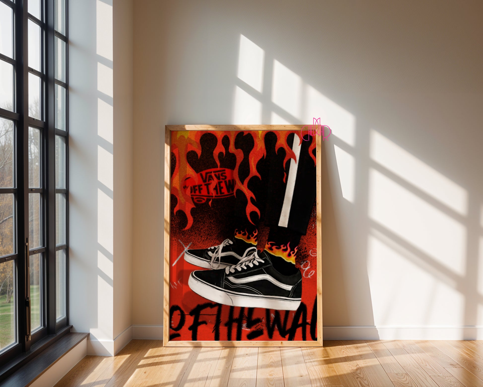 Flame On: Off The Wall Aesthetics