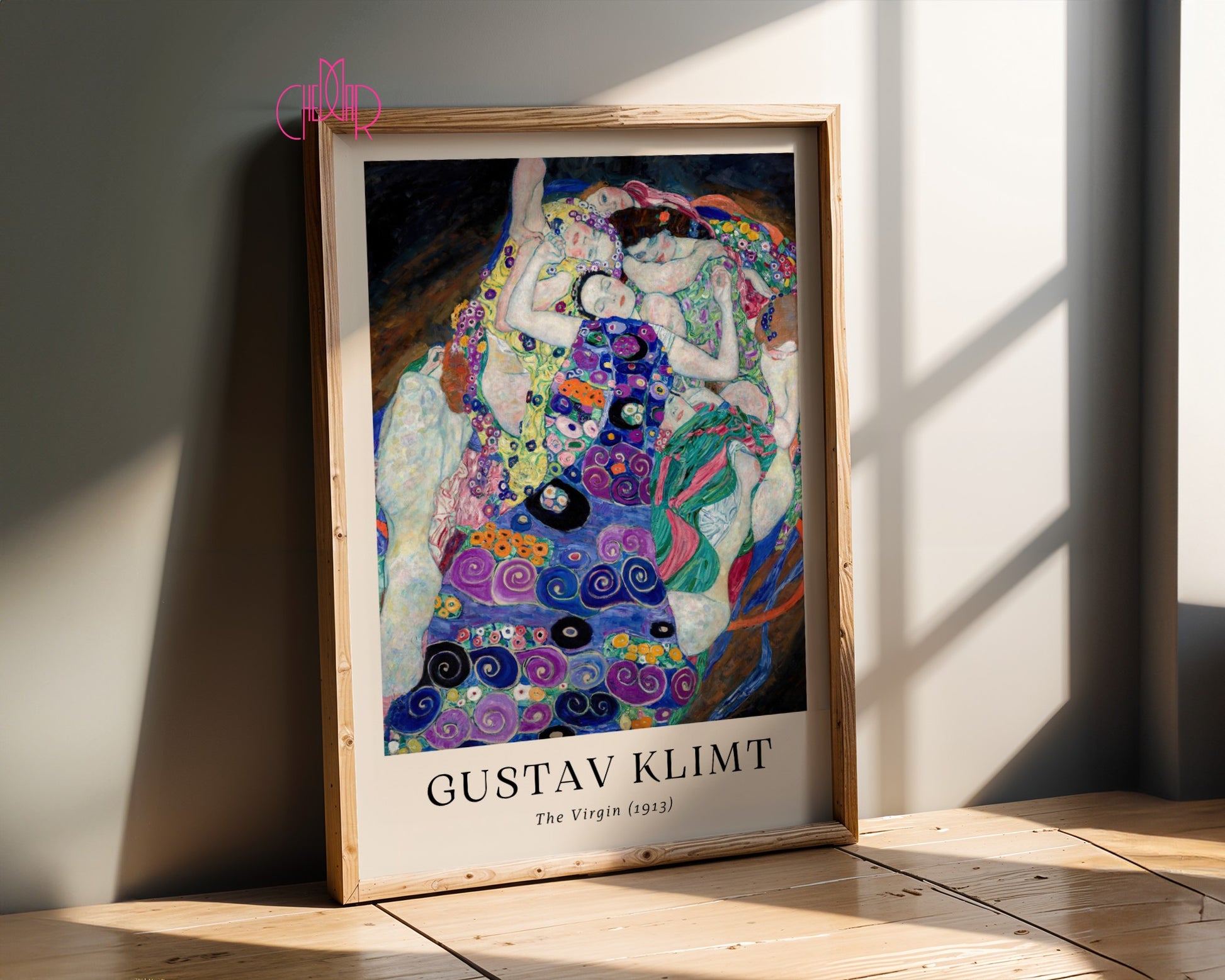 Poster Gustav Klimt The Virgin, virgin, contemporary art