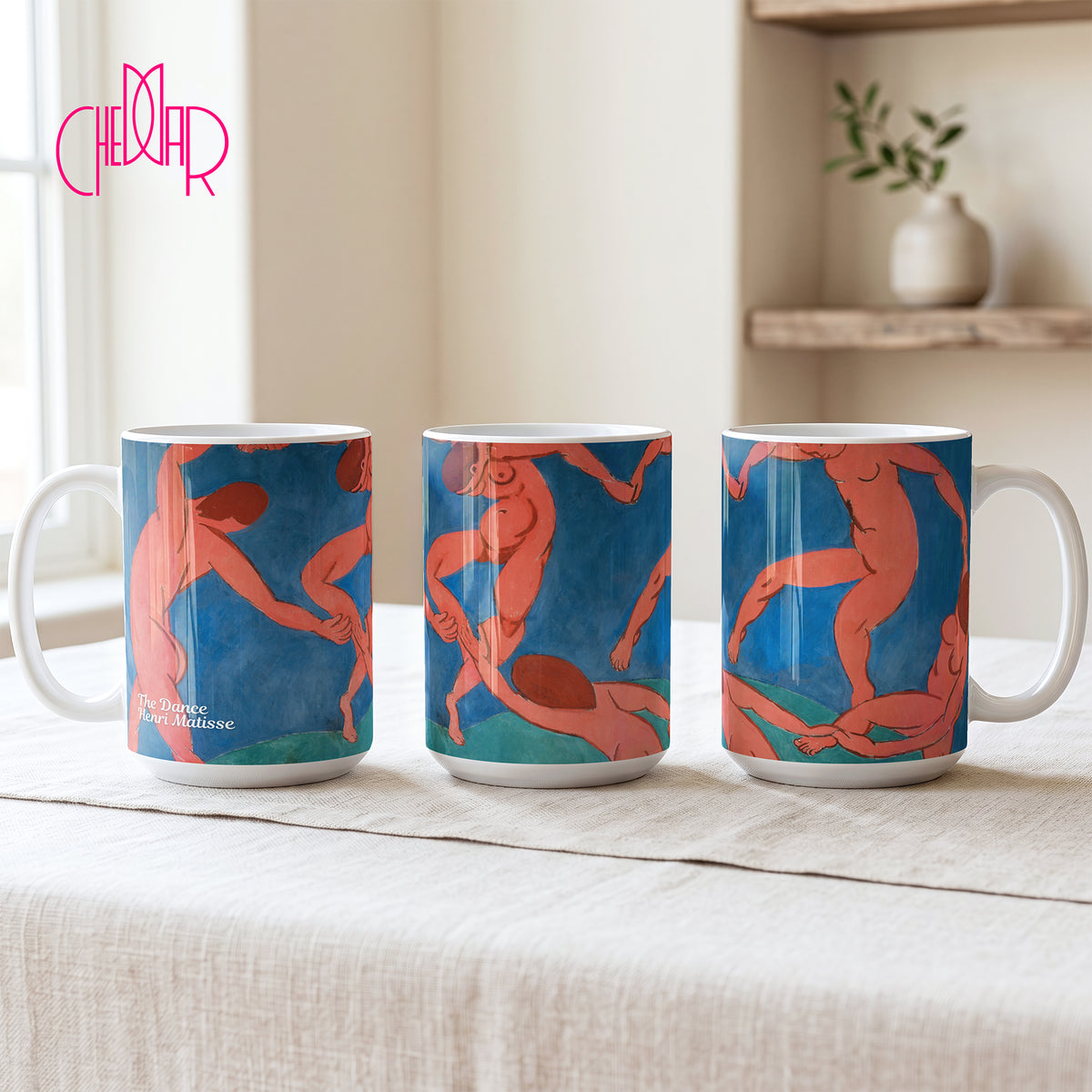 Henri Matisse The Dance (1910) - Ceramic Art Coffee Mug | CheddarArt