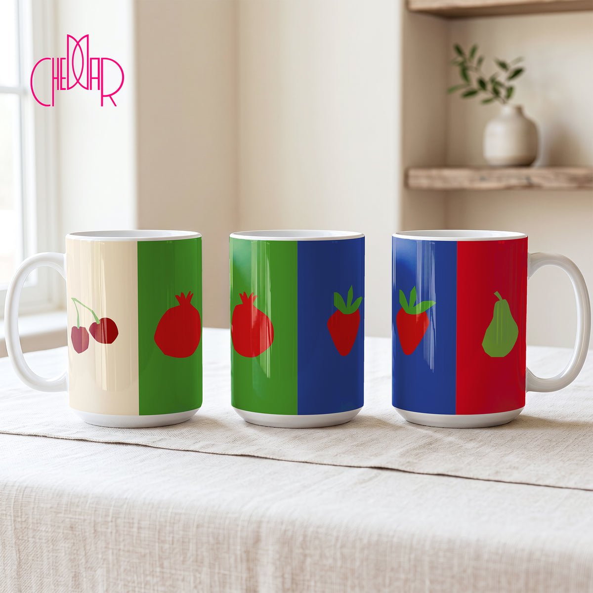 Henri Matisse Fruit Cut-Outs - Ceramic Art Coffee Mug | CheddarArt