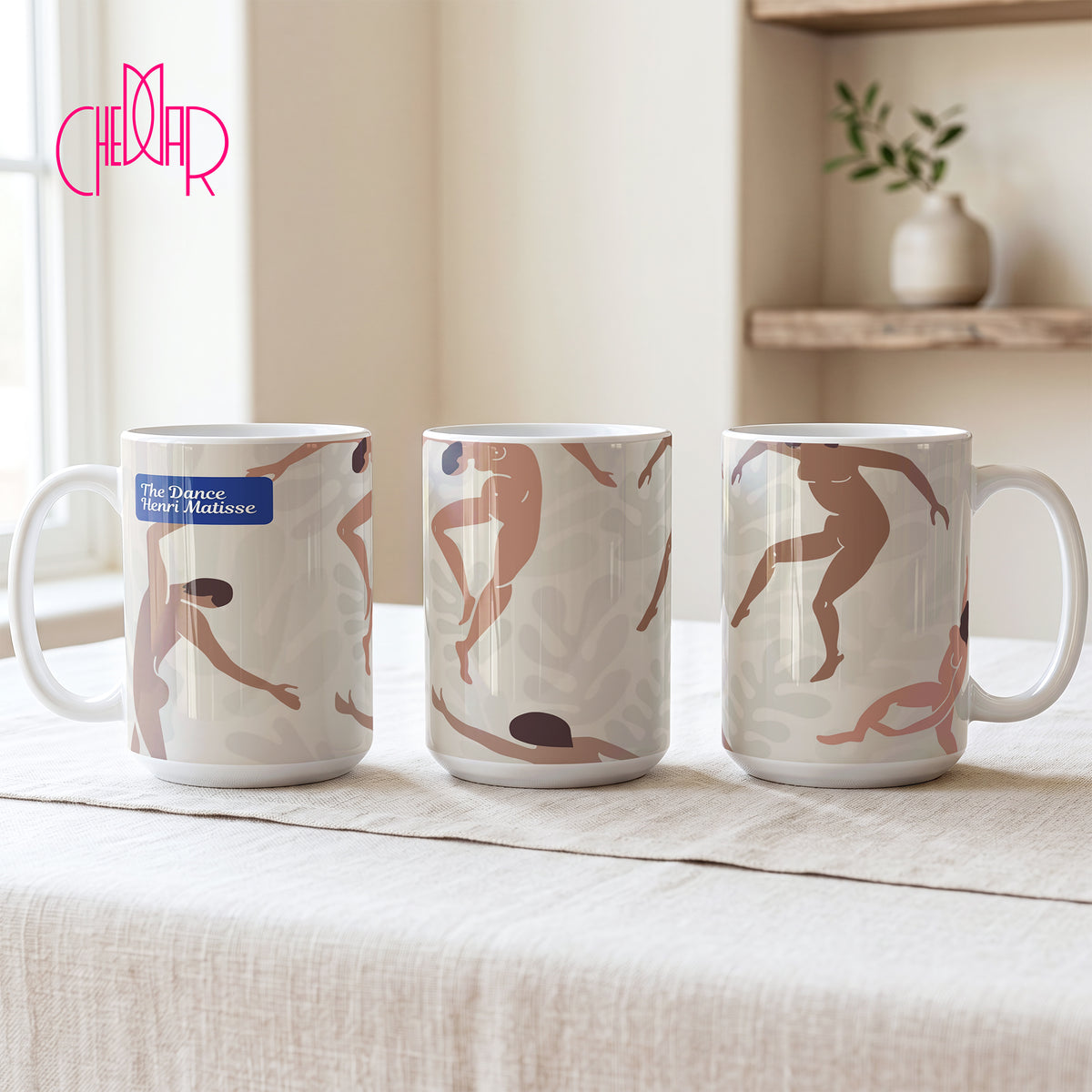 Henri Matisse The Dance - Ceramic Art Coffee Mug | CheddarArt