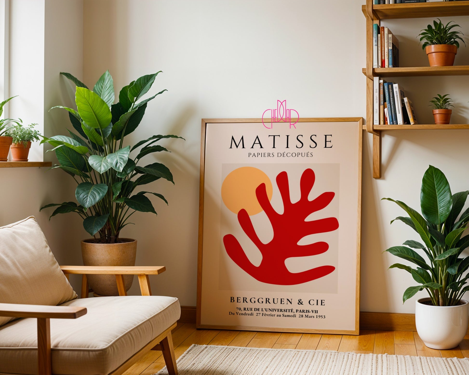 Henri Matisse Paper Clippings poster set, Paris, France