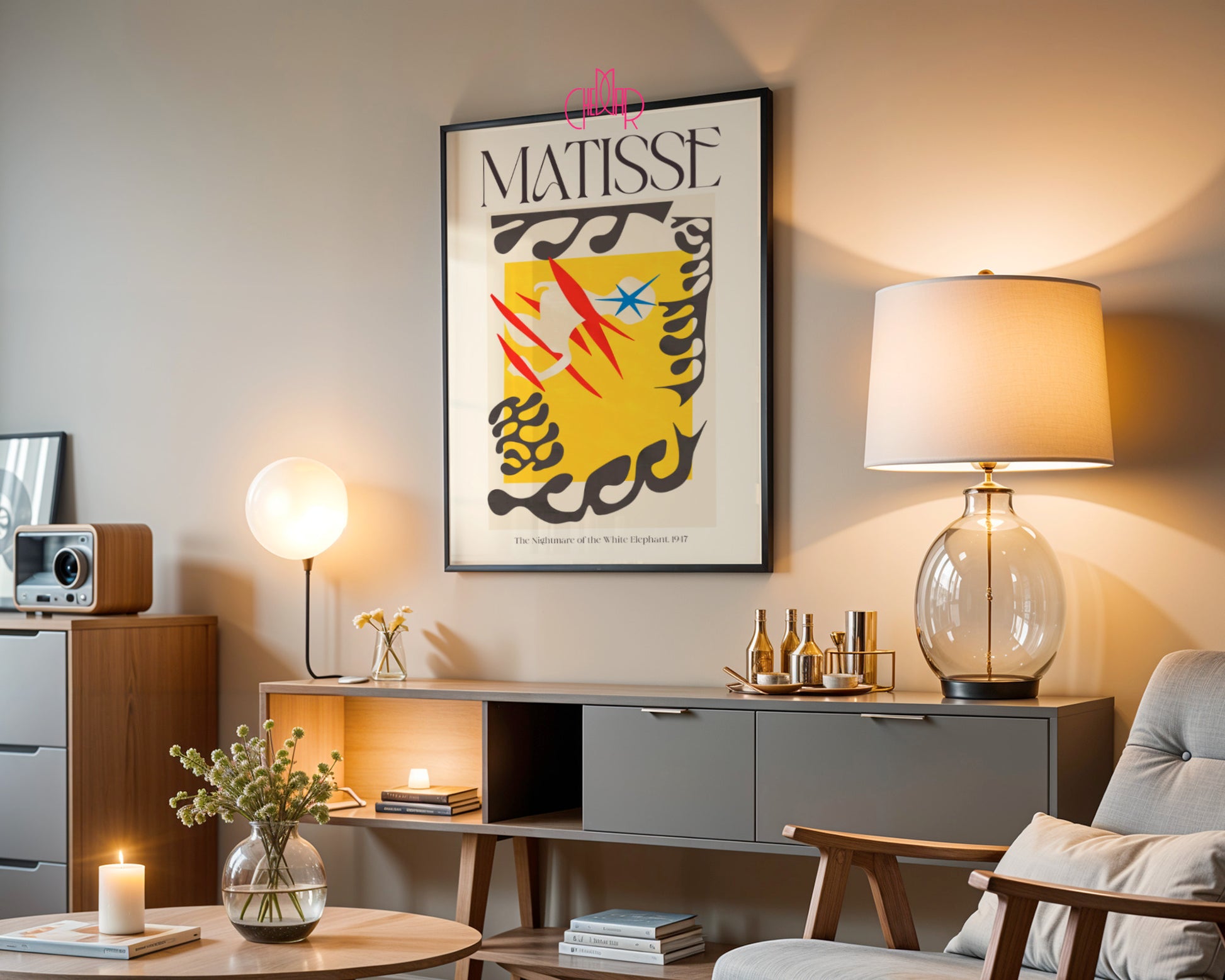 Matisse – Koszmar Białego Słonia (The Nightmare of the White Elephant) | Plakat Galeryjny Jazz