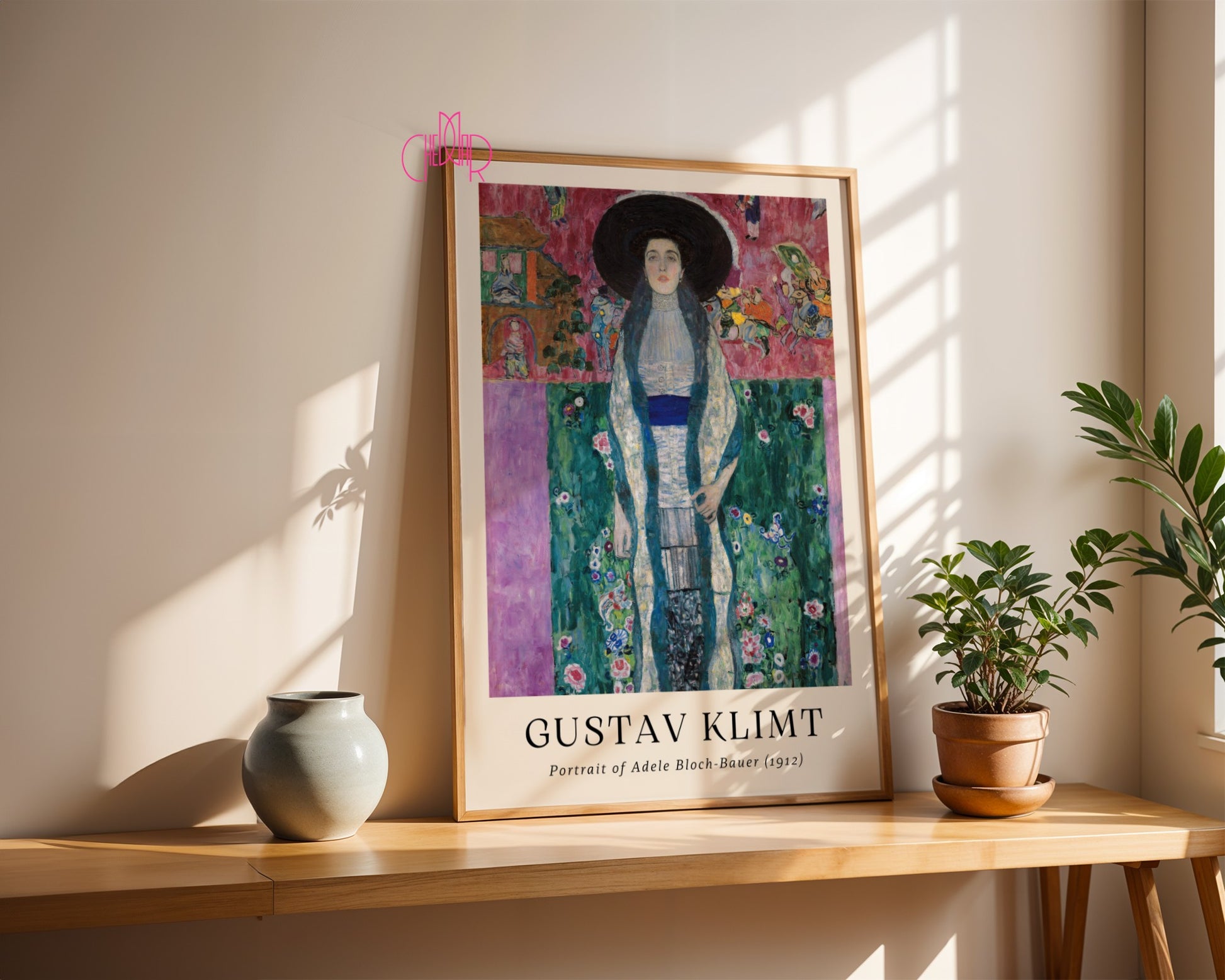 Poster Gustav Klimt Portrait of Adele Bloch-Bauer, contemporary art
