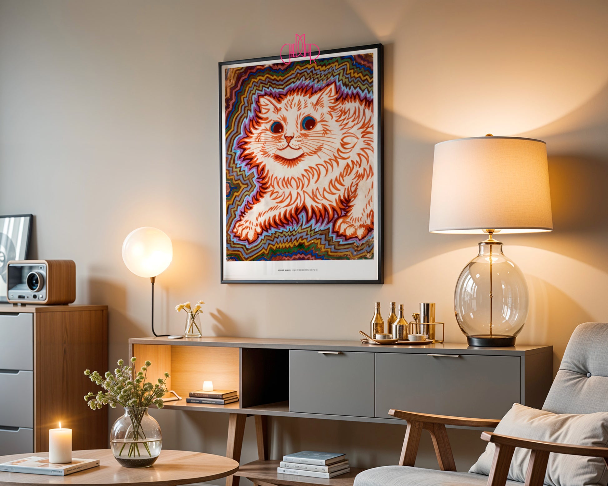 Psychedelic Cat – The Kaleidoscopic World of Louis Wain