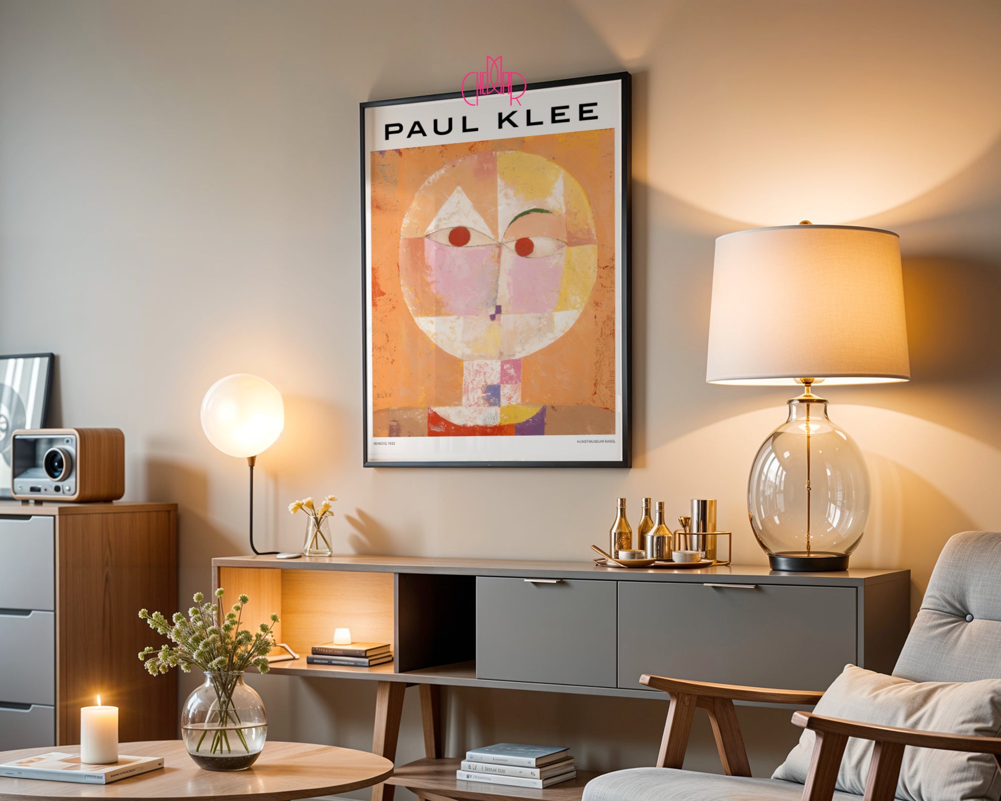 Paul Klee – Senecio (1922): The Magic of Geometry and Color