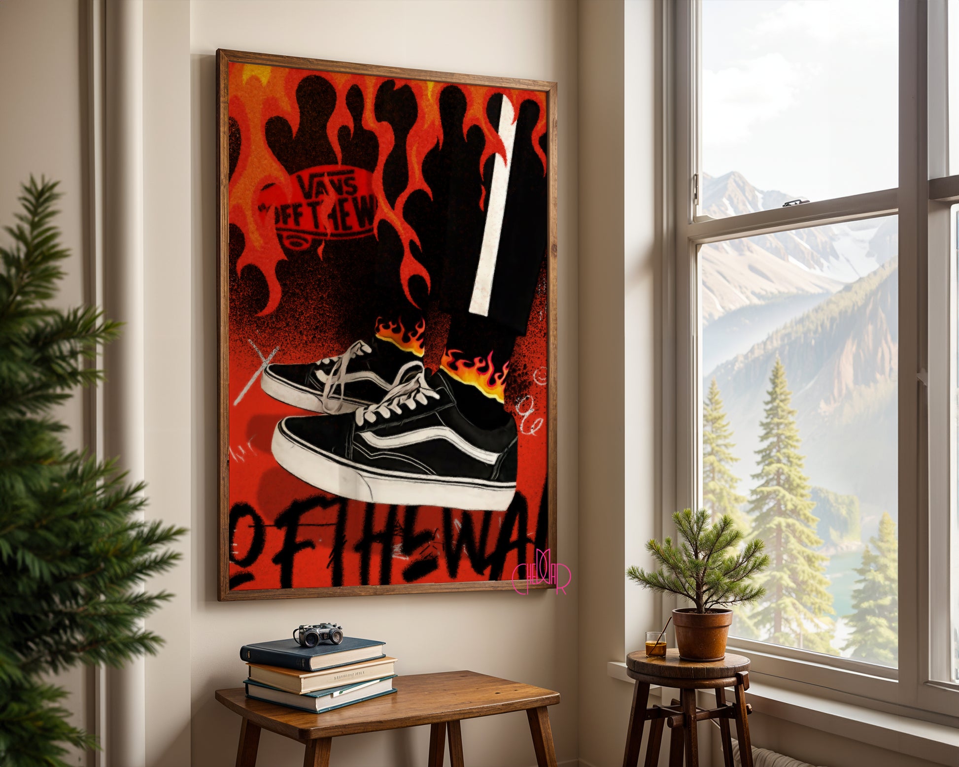 Flame On: Off The Wall Aesthetics
