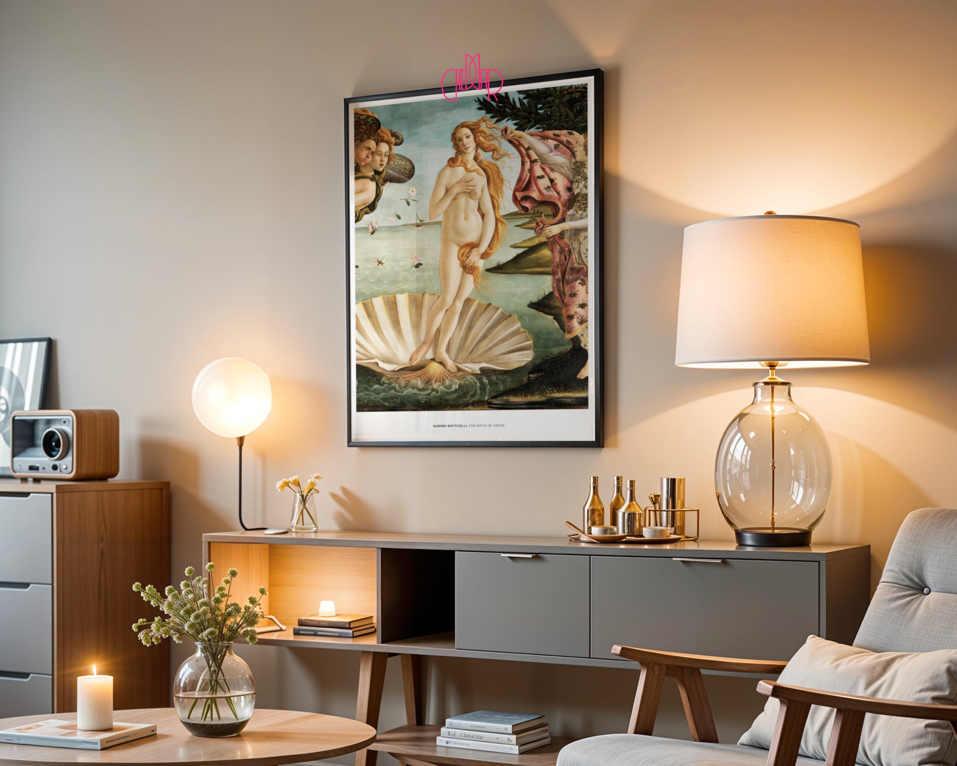 Renaissance Icon of Beauty – The Birth of Venus (Sandro Botticelli, c. 1485)