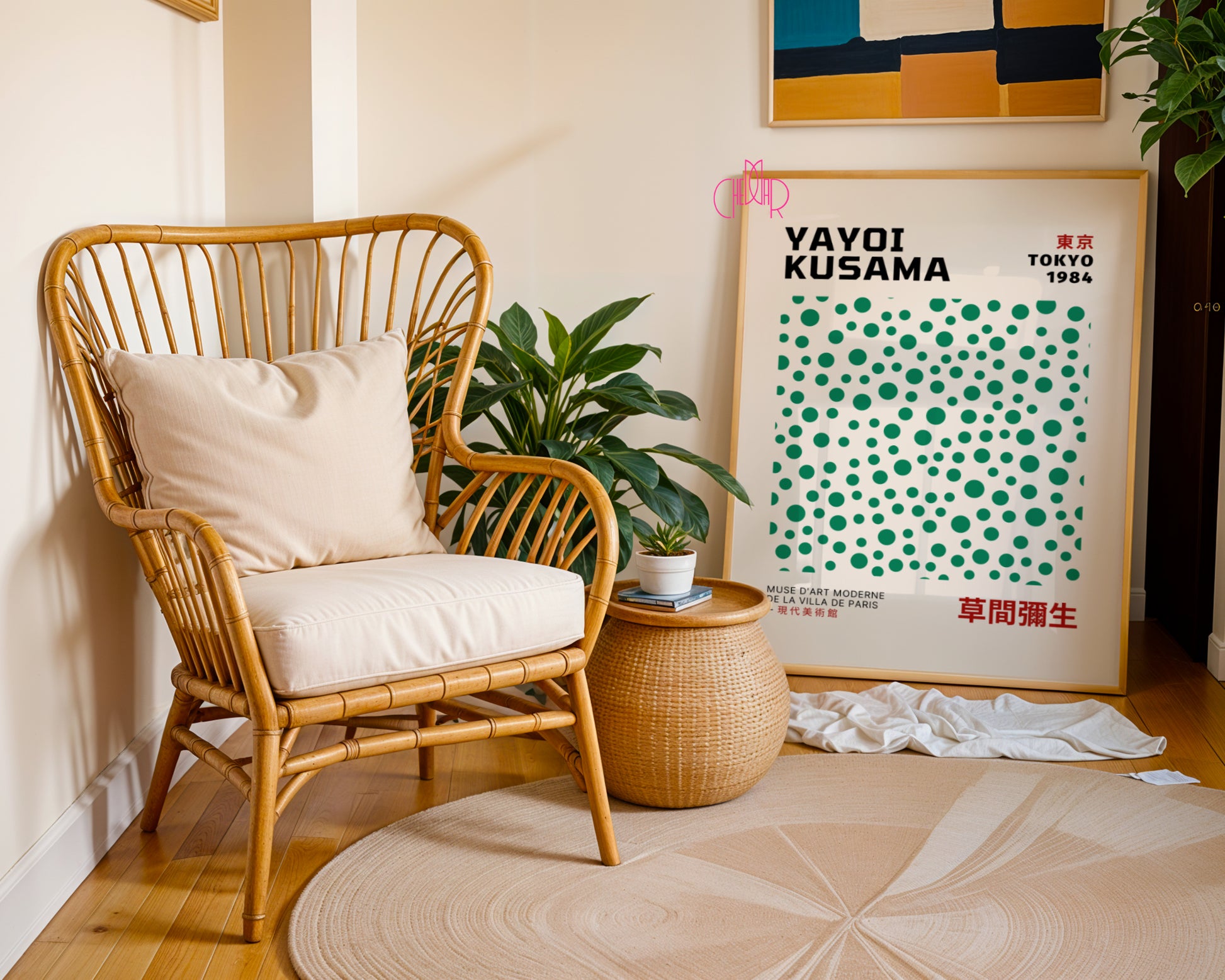 Yayoi Kusama – Green Infinity Dots: Energy and Rhythm of Nature