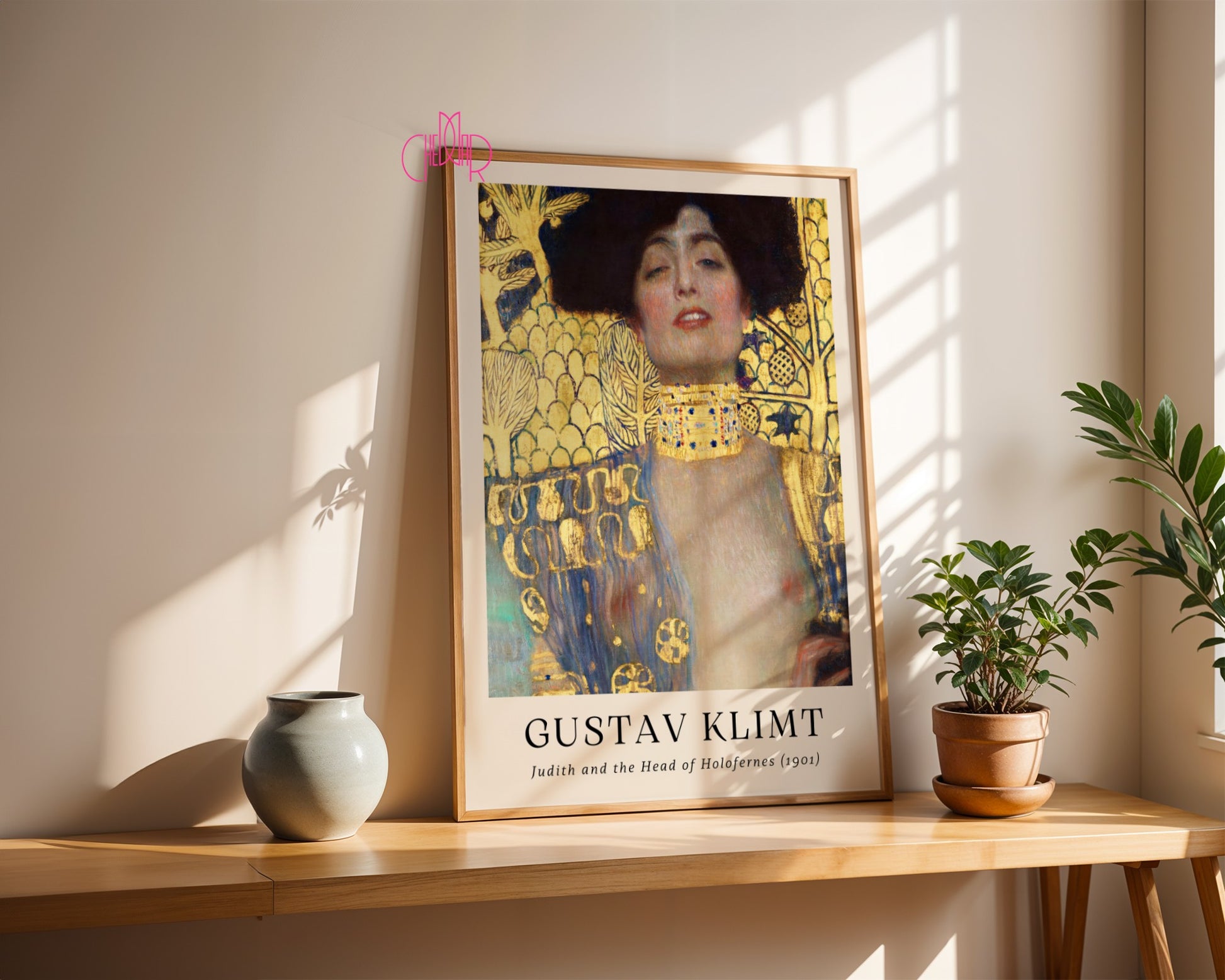 Poster Gustav Klimt Judith and the Head of Holofernes, modern art