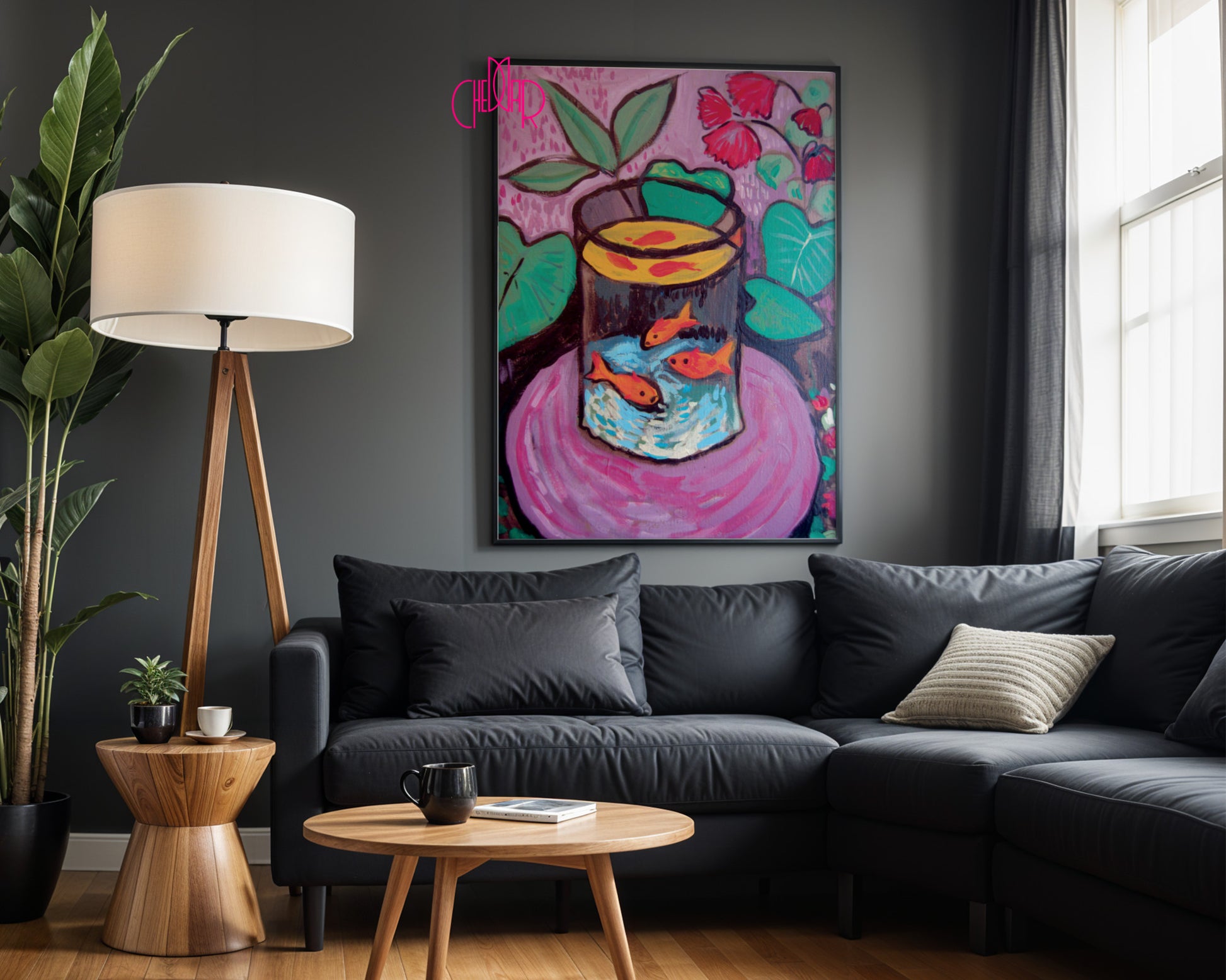 Henri Matisse – Goldfish: Fauvist Harmony