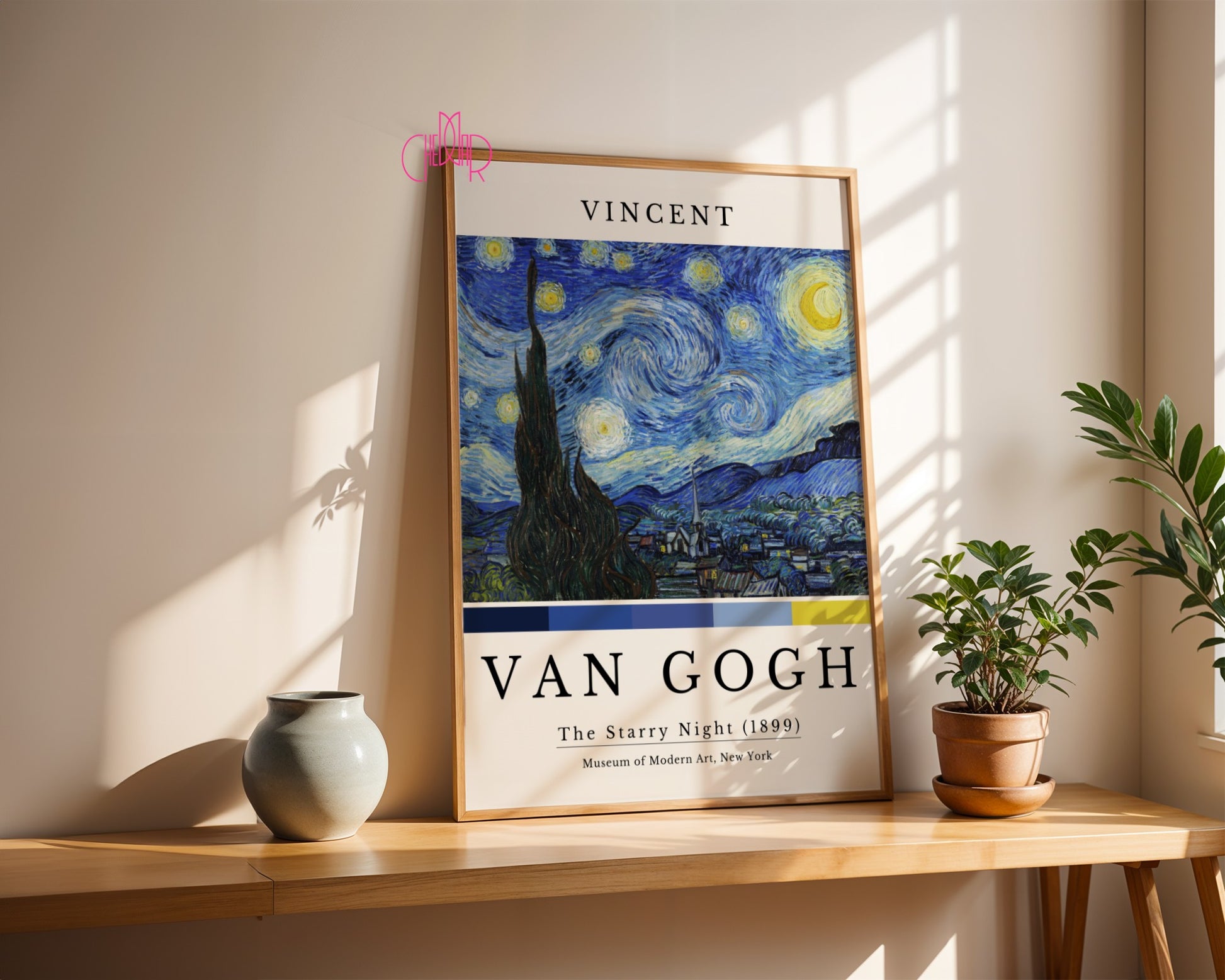 Vincent Van Gogh The Starry Night Poster, Contemporary Art