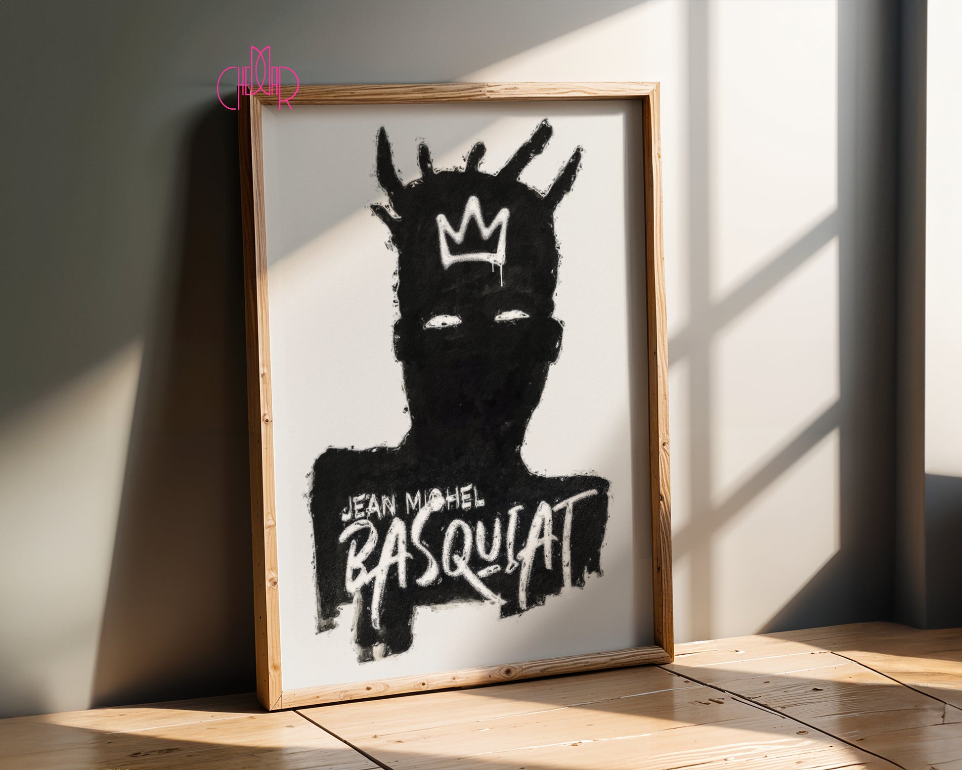 Basquiat – The Black & White Silhouette 