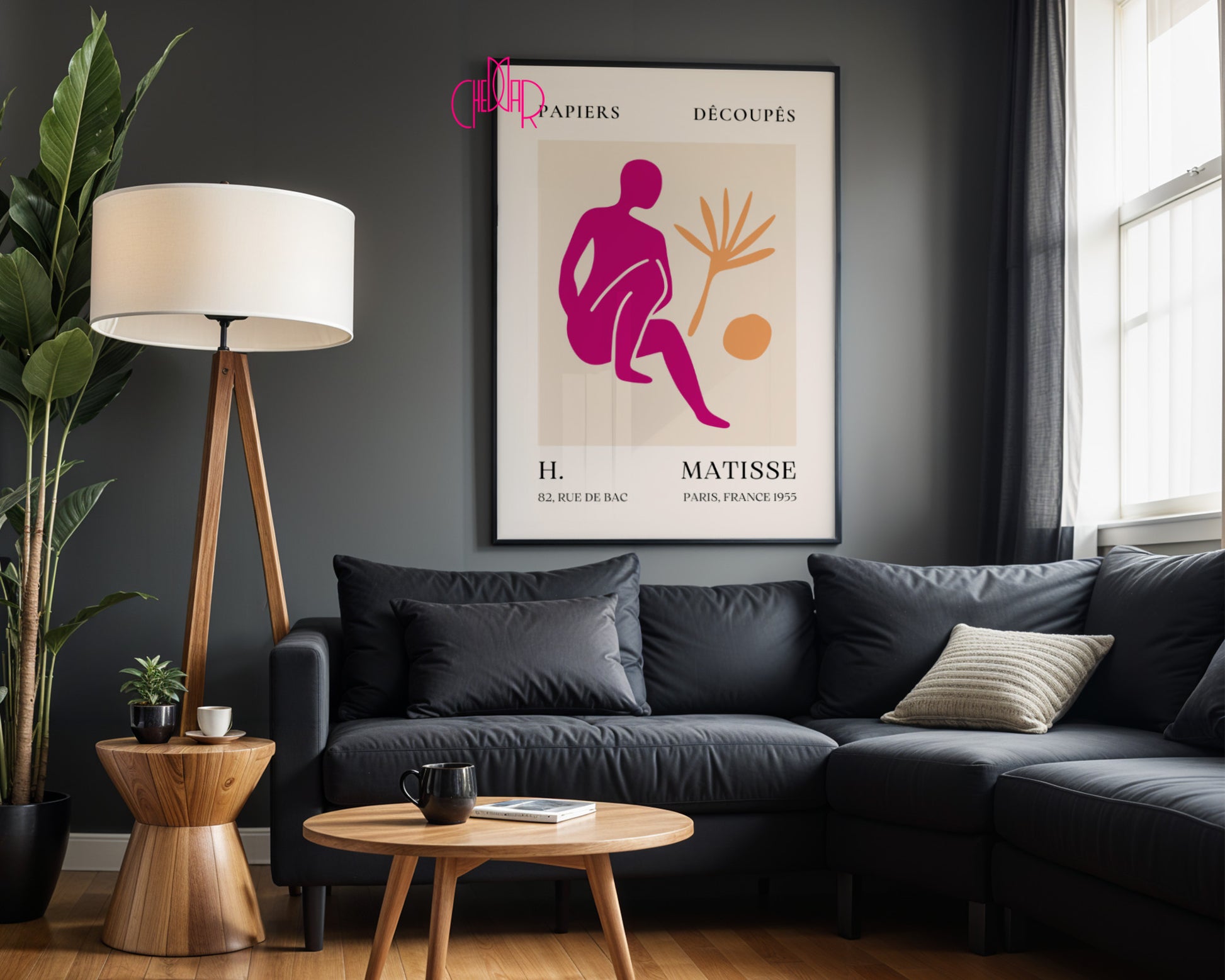 Henri Matisse – Pink Algae: Abstract Nature