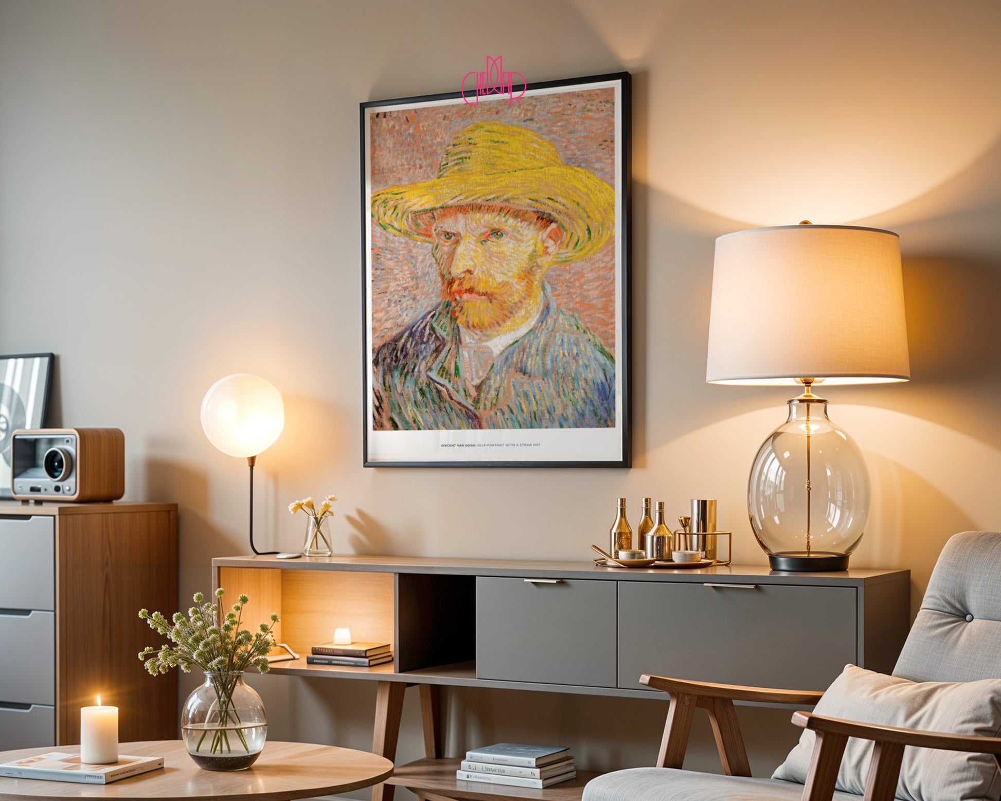 Emotion and Color – Self-Portrait with a Straw Hat (Vincent van Gogh, 1887)