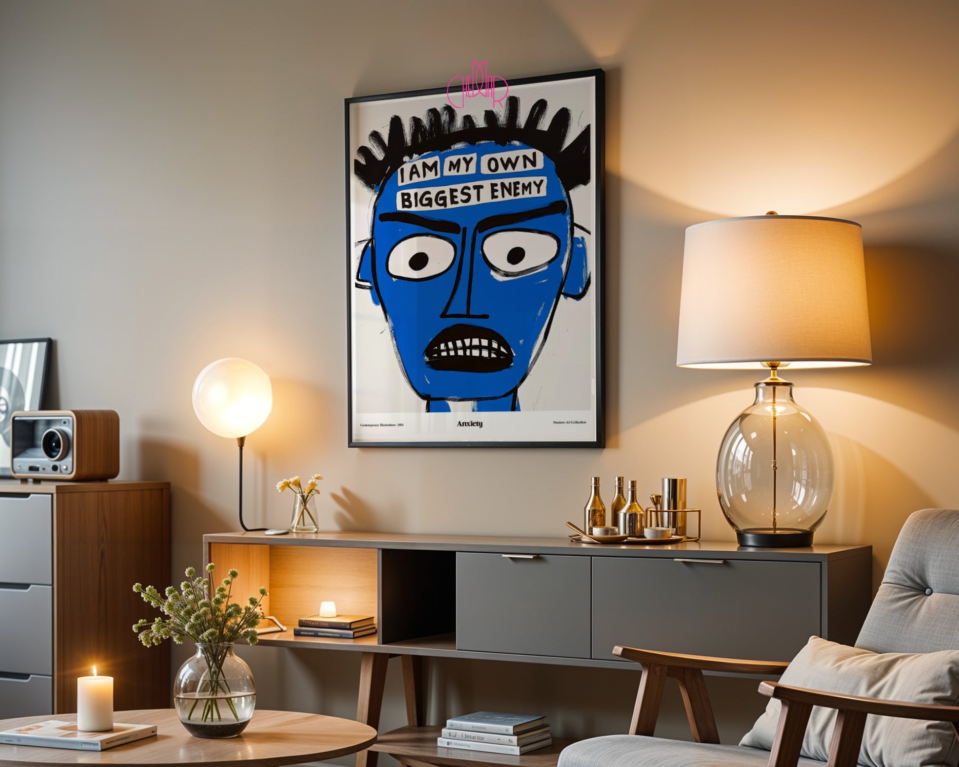 I AM MY OWN BIGGEST ENEMY